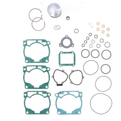 Top End Piston Kit: Cast 2-Stroke Piston Ø 66,34 mm + Top End Gasket Kit-1