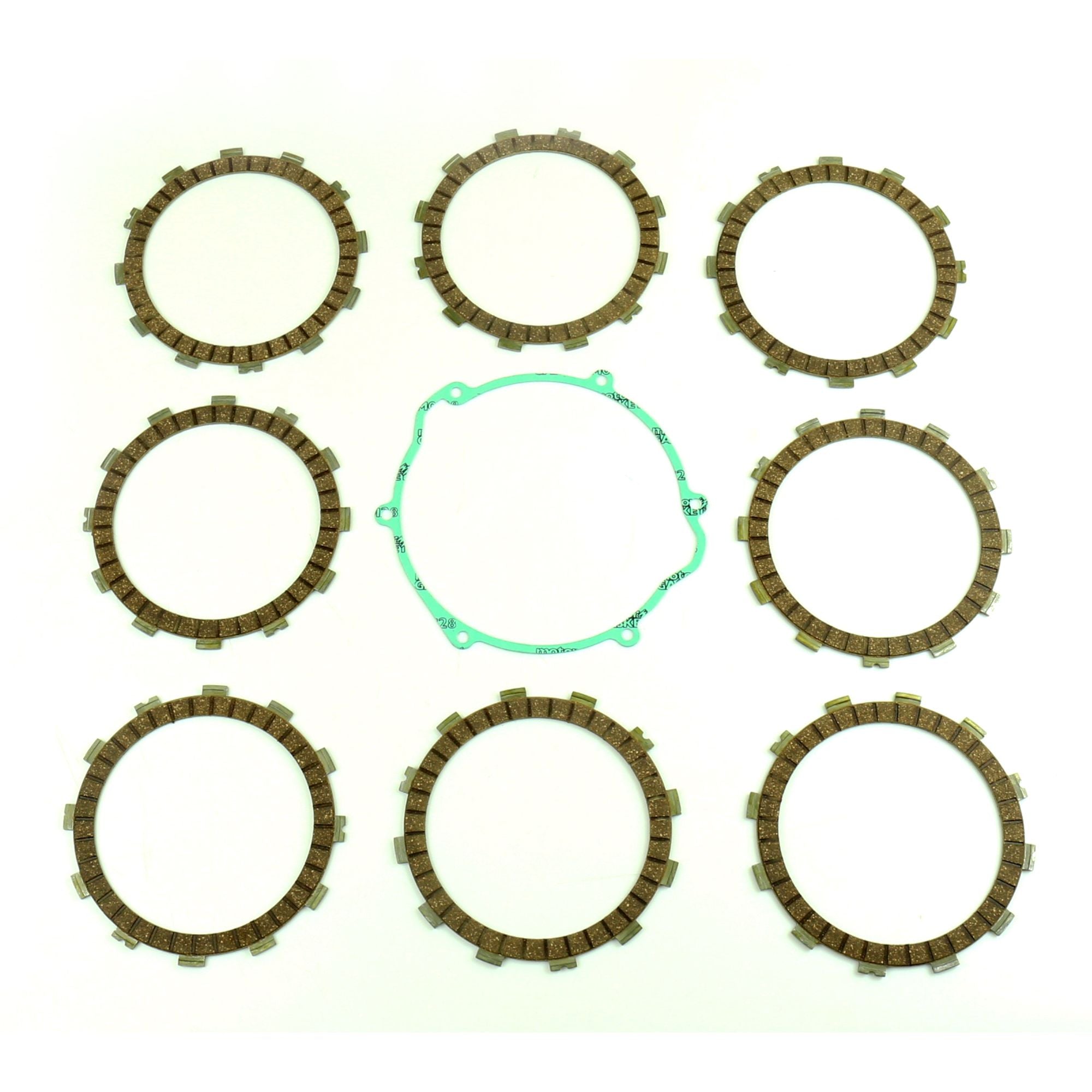 Friction Plates Kit with Clutch Cover Gasket-0