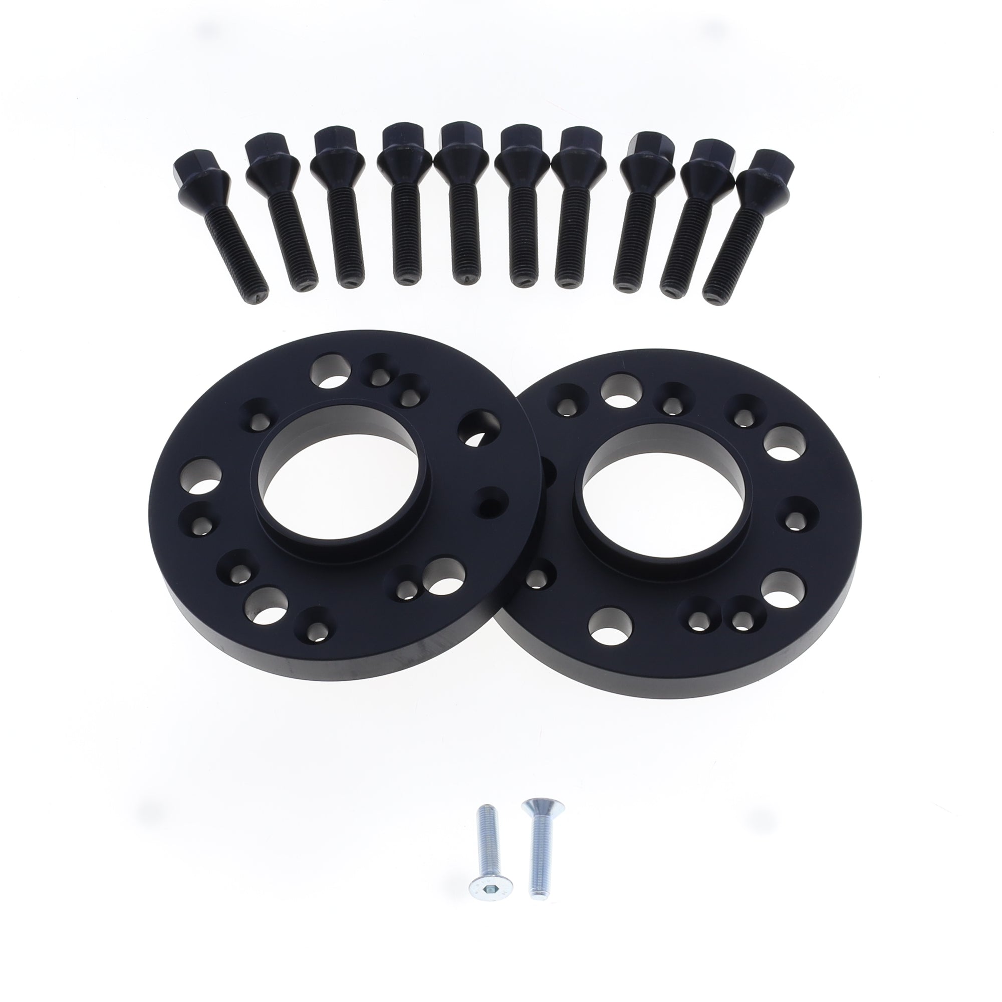 Wheel Spacers with Conical Seat Lug Bolts 5X112X66,5 th. 12 mm-0