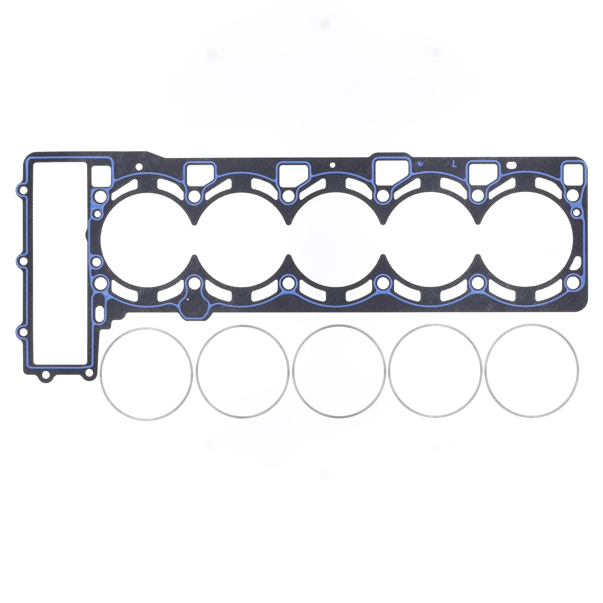 Cut Ring Racing Head Gasket thickness 0,80 mm Ø 85,5 mm (Left)-0