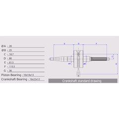 Crankshaft, Pin Ø 10 mm-1