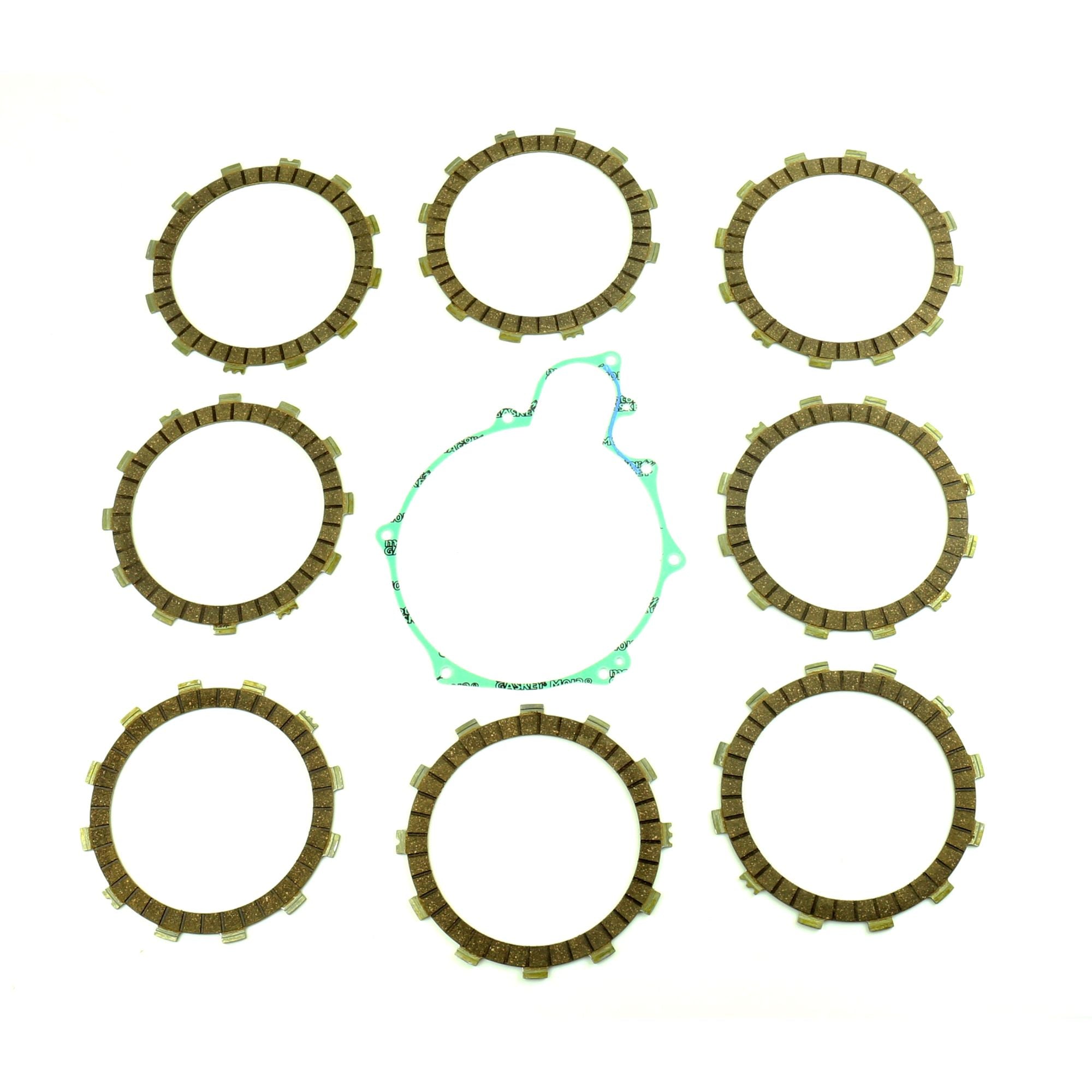 Friction Plates Kit with Clutch Cover Gasket-0