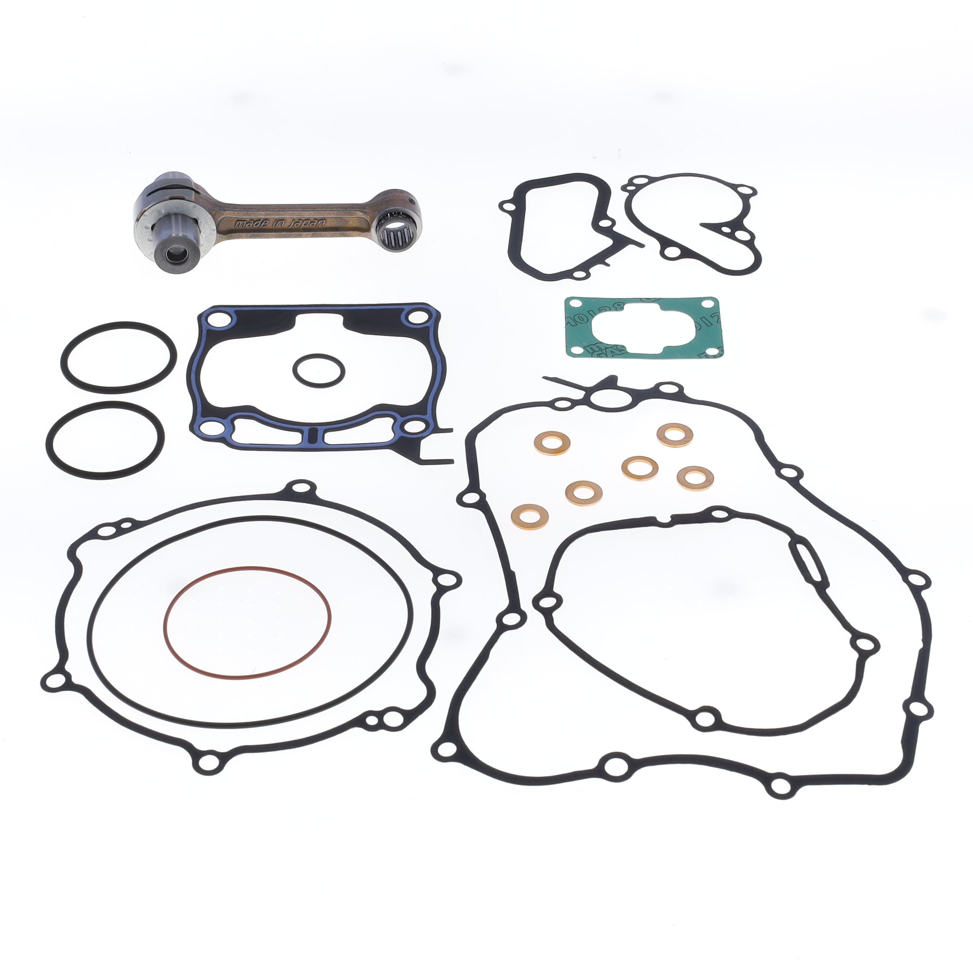 Connecting rod kit with engine gasket kit-0