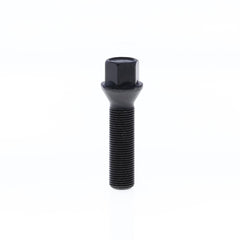 Cone Seat Lug Bolt for wheel spacers M14x1.25x47 SW17 with Black Galvanisation-0