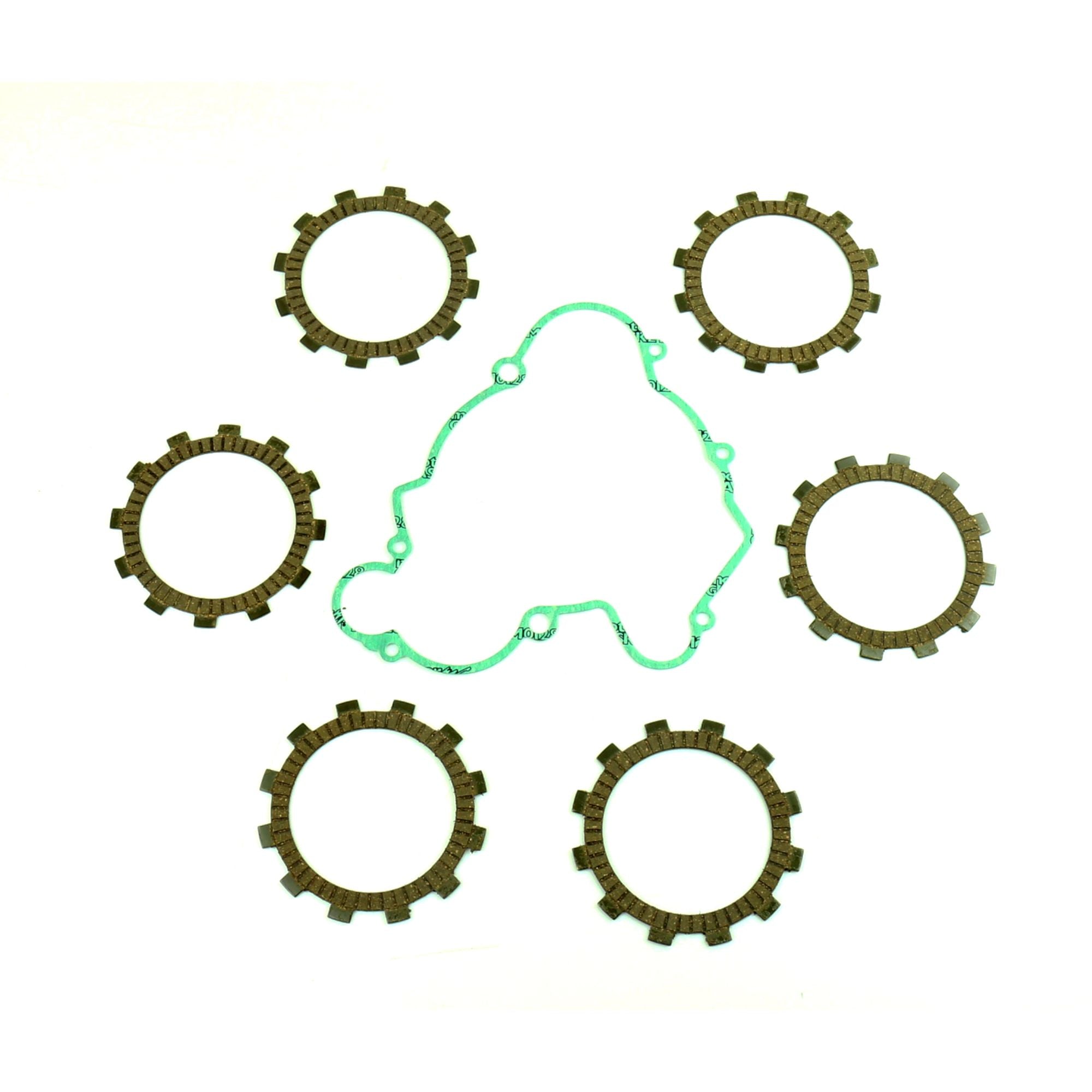 Friction Plates Kit with Clutch Cover Gasket-0