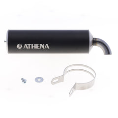 Black Aluminum Silencer ø70mm x 250mm-0