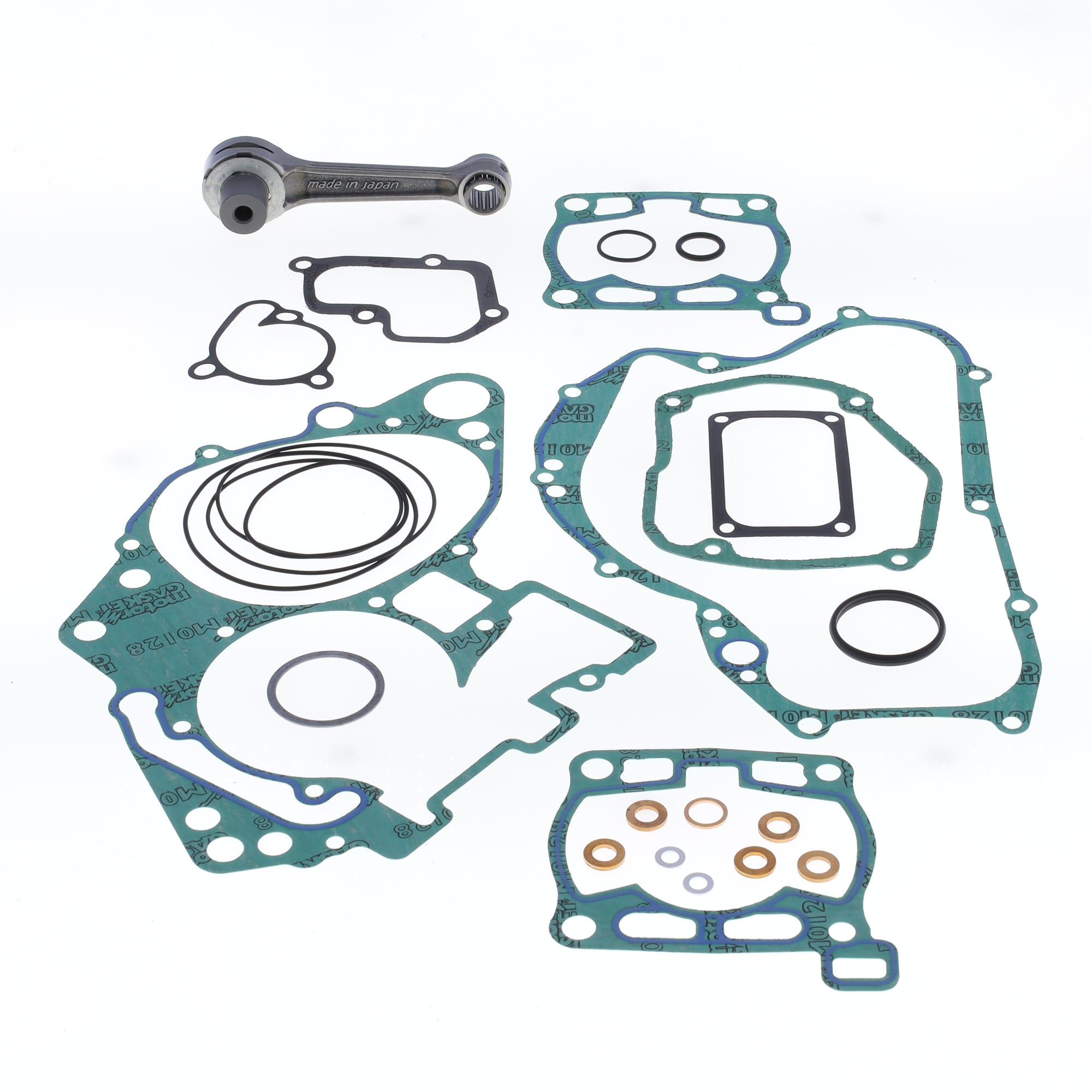 Connecting rod kit with engine gasket kit-0