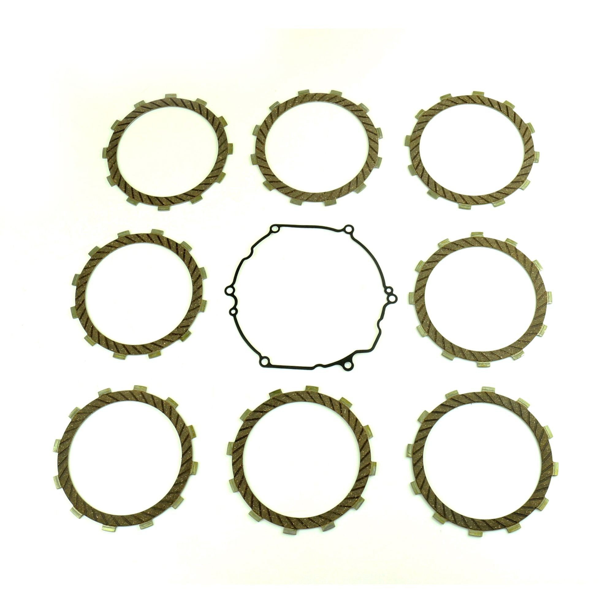 Friction Plates Kit with Clutch Cover Gasket-0