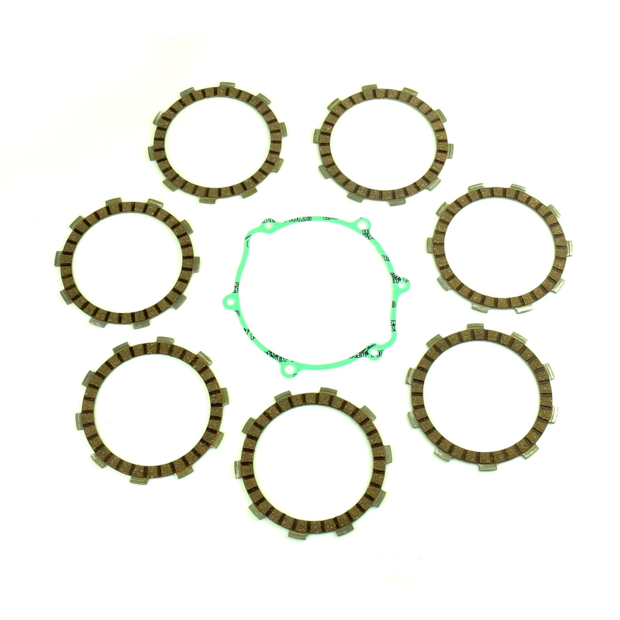 Friction Plates Kit with Clutch Cover Gasket-0