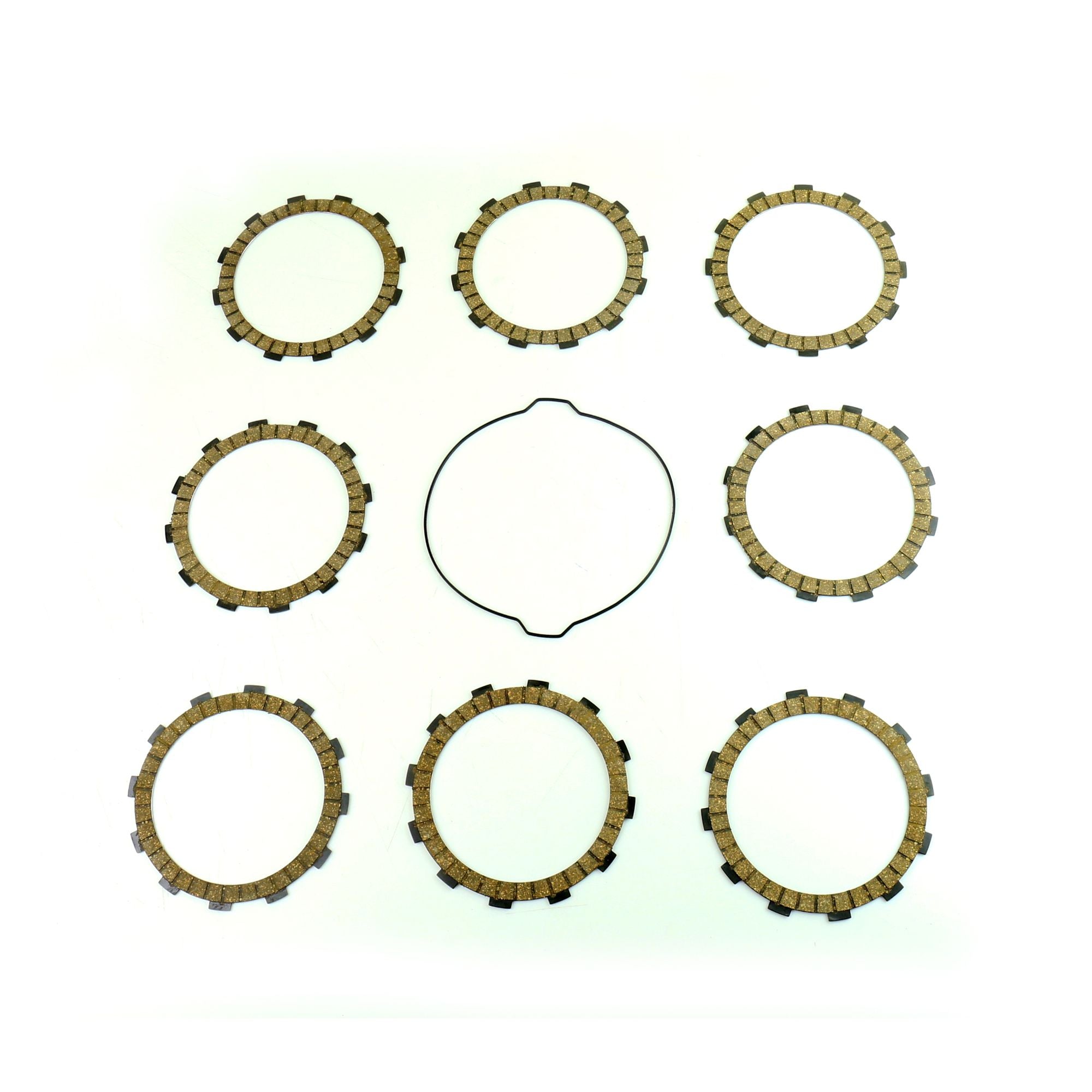 Friction Plates Kit with Clutch Cover Gasket-0