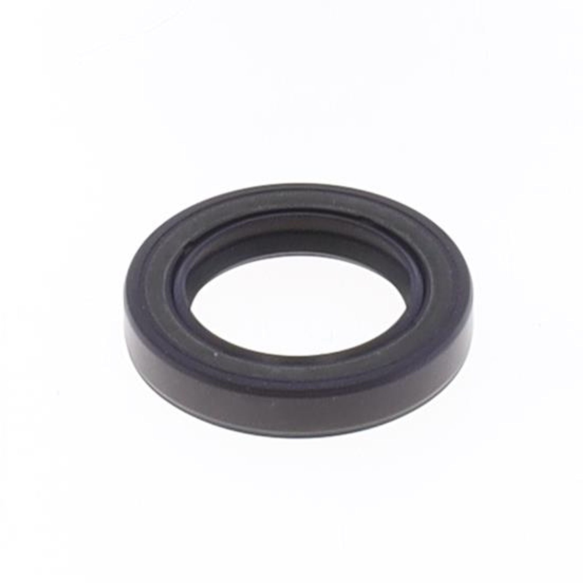 Oil Seal with Rubber Exterior 25x38x7 mm with one Seal-lip in PTFE, one Dust Lip and Spring-0