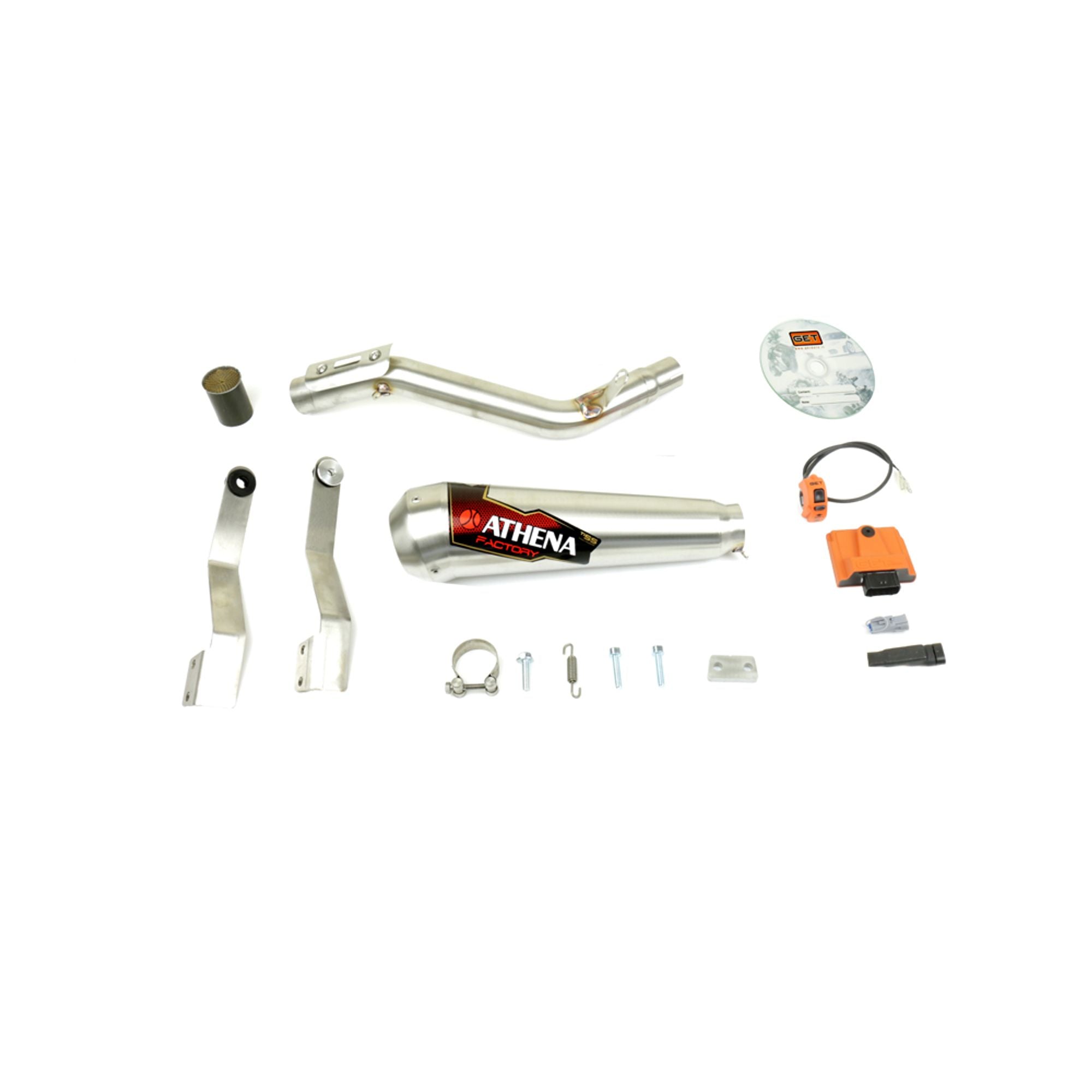 Kit Stage1: Power ECU and Complete Exhaust System-0
