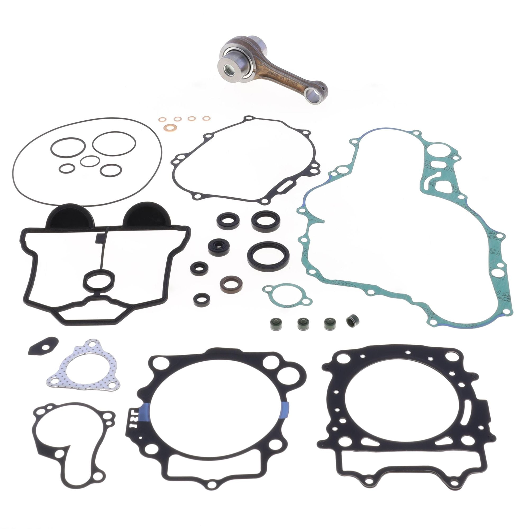 Connecting rod kit with engine gasket kit-0