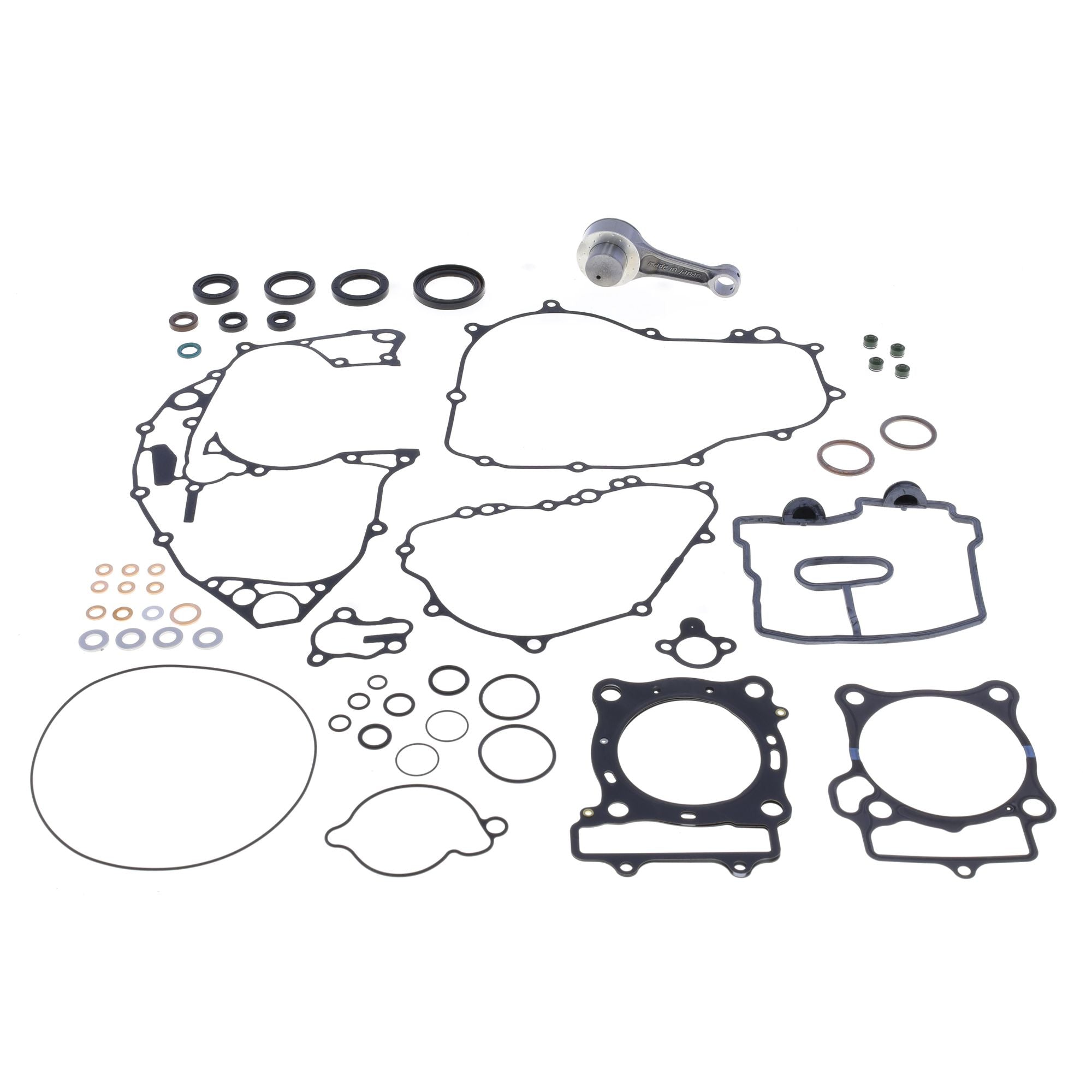 Connecting rod kit with engine gasket kit-0