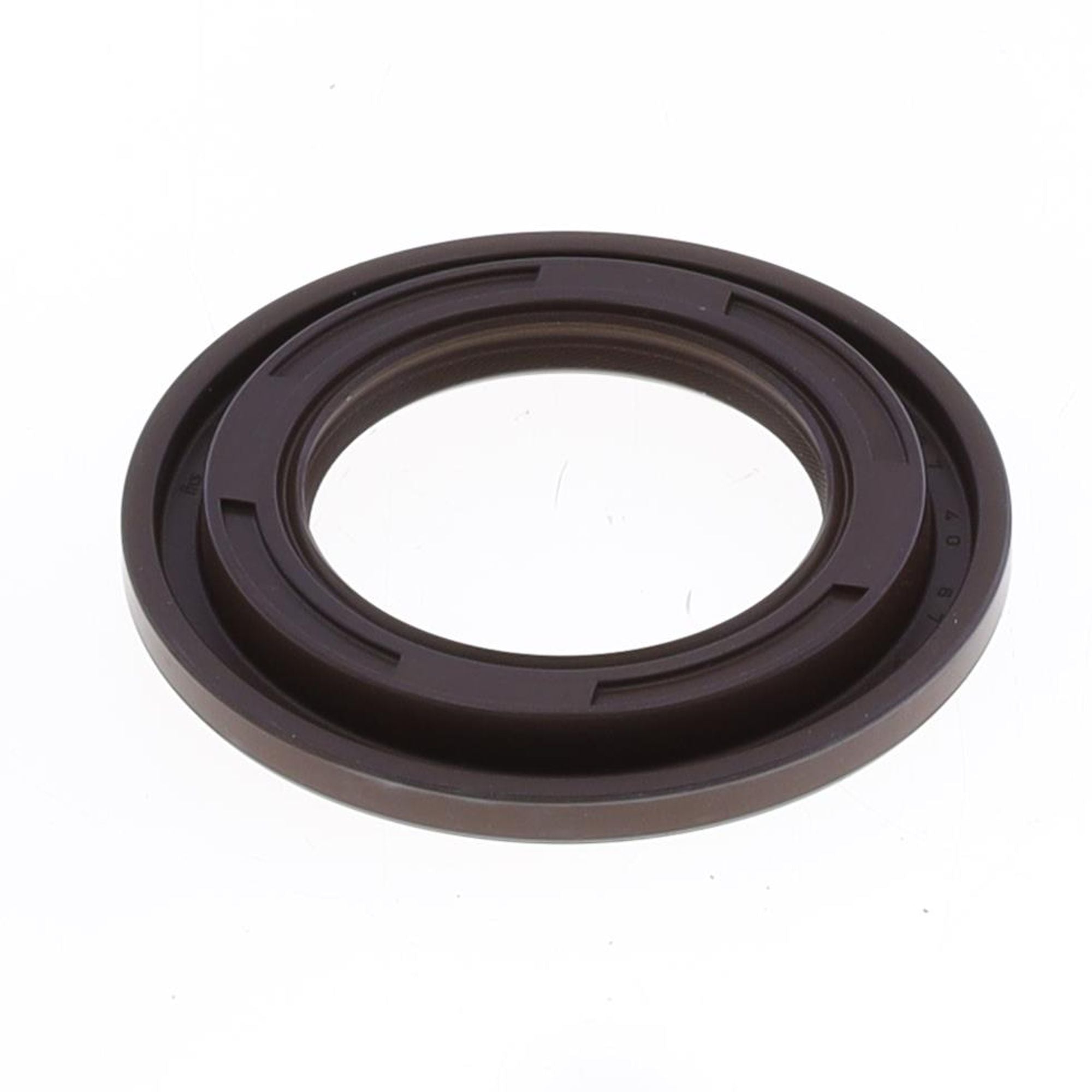 Oil Seal with Rubber Exterior 40x67x5 mm in FKM with one Seal-lip and one Dust Slip-0
