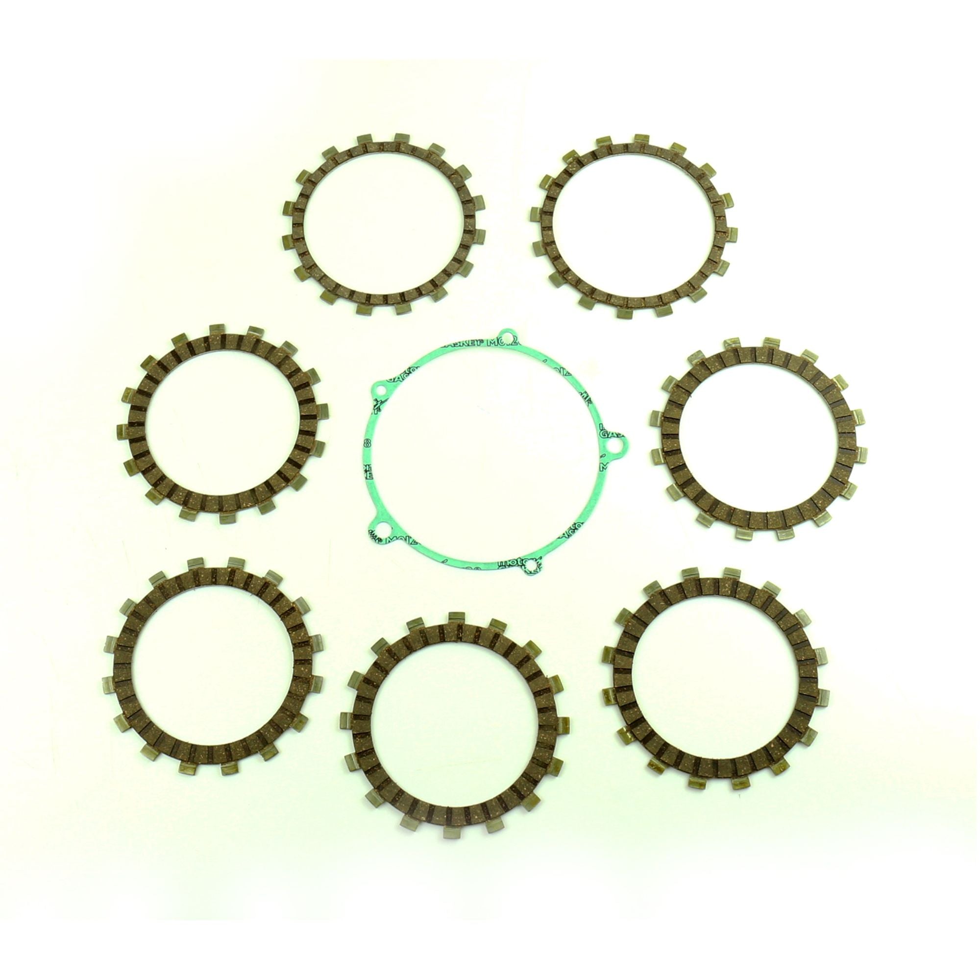 Friction Plates Kit with Clutch Cover Gasket-0
