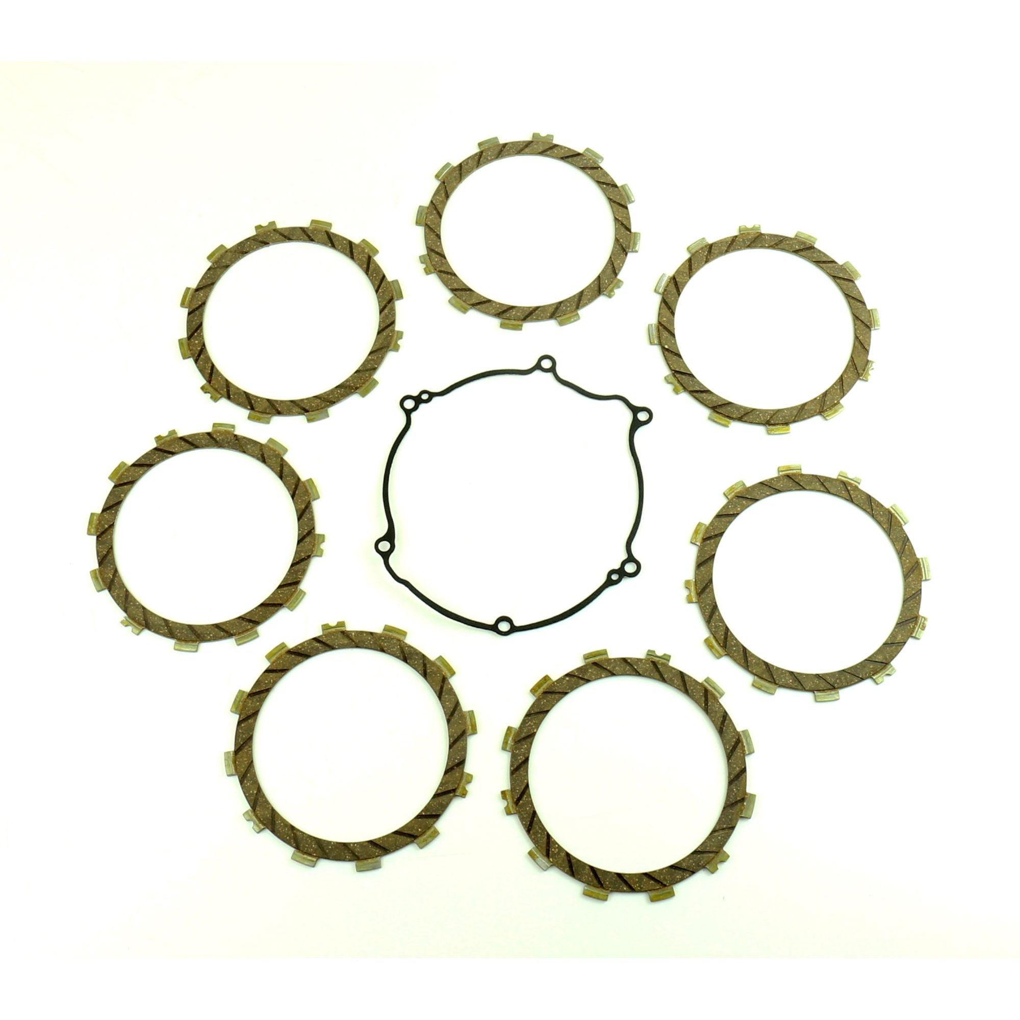 Friction Plates Kit with Clutch Cover Gasket-0