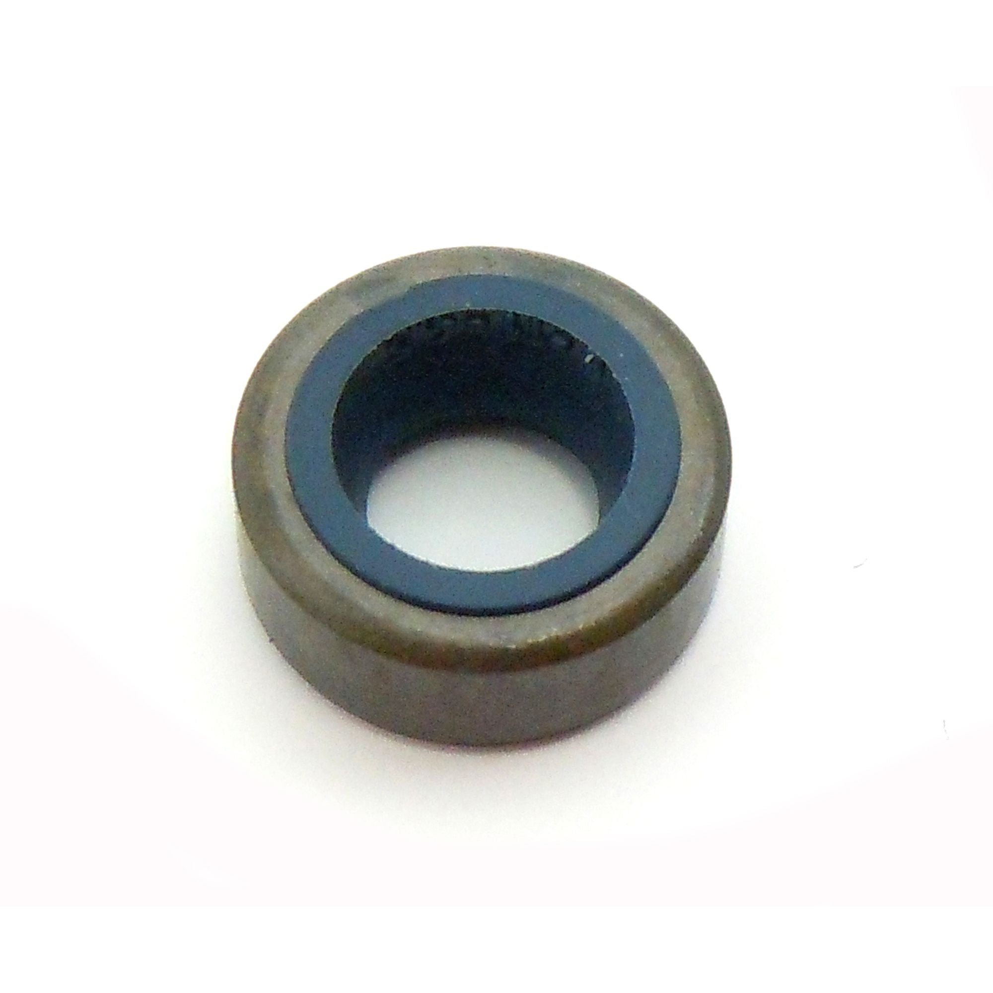Oil Seal with Metal Exterior 6x11x4,5 mm in NBR with one Seal-lip and Spring-0