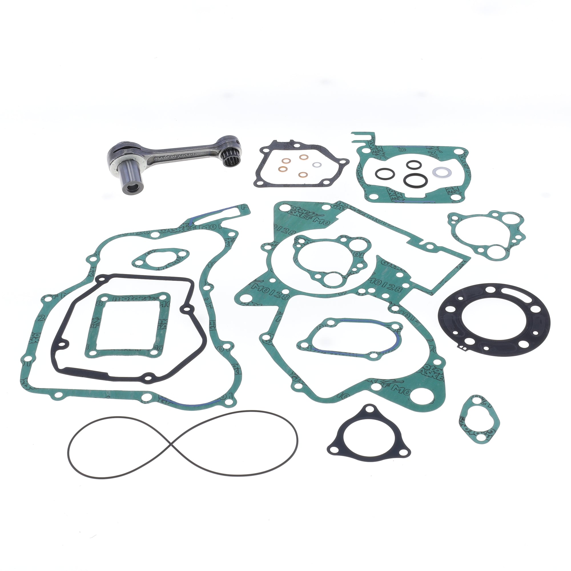 Connecting rod kit with engine gasket kit-0