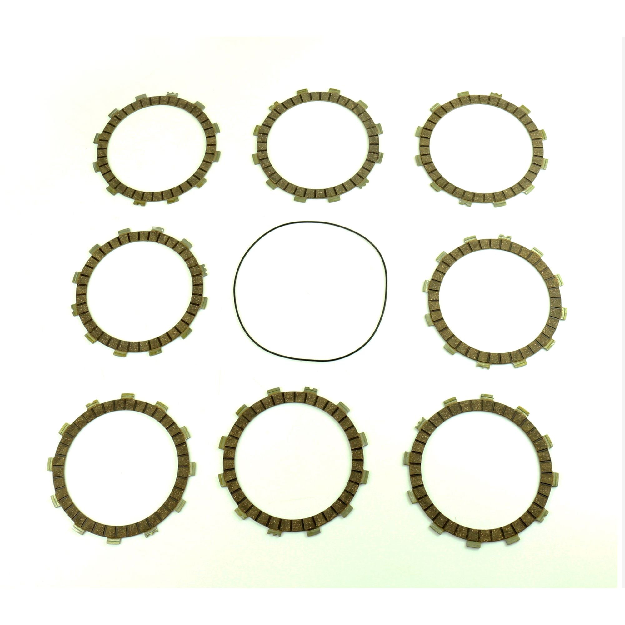Friction Plates Kit with Clutch Cover Gasket-0