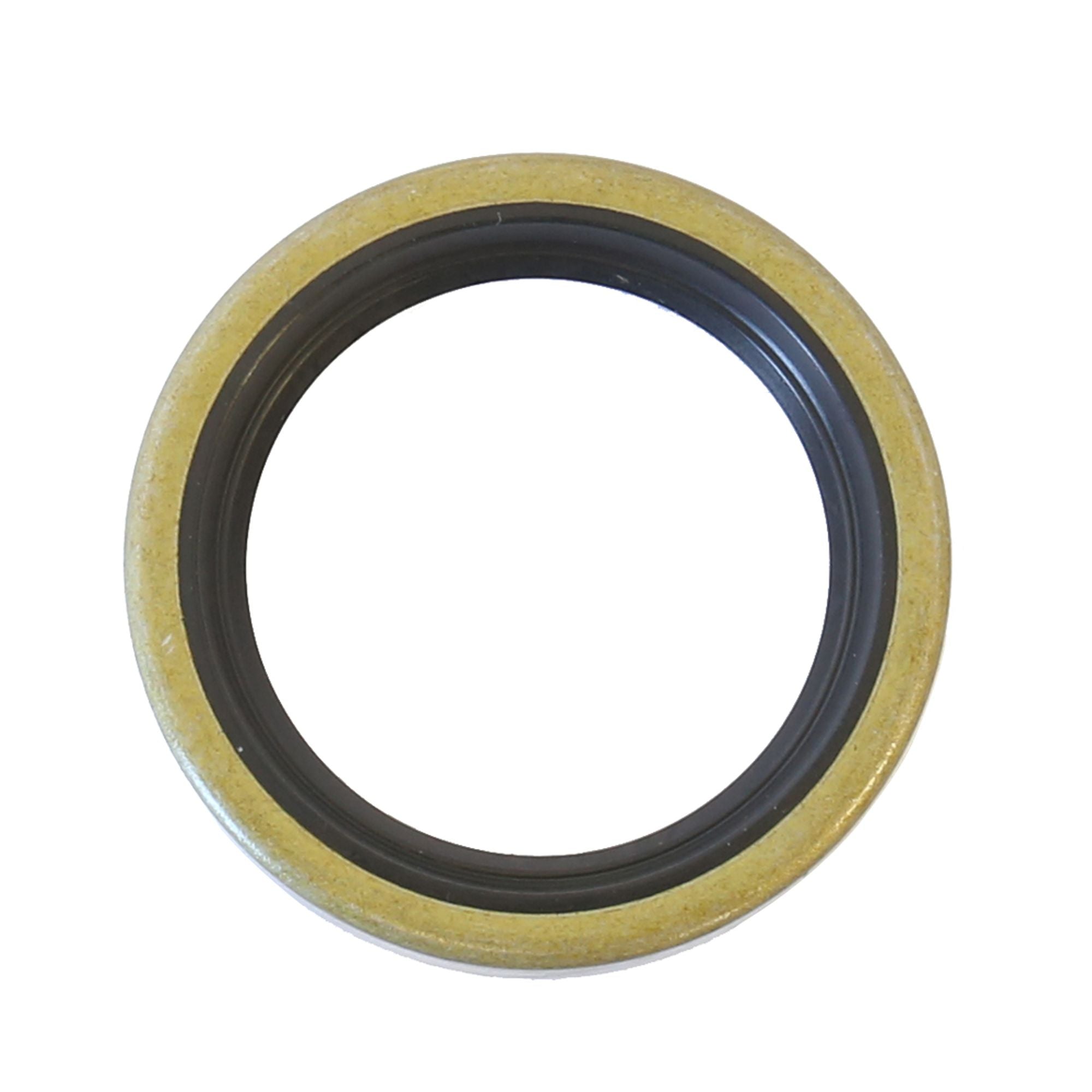 Oil Seal with Metal External 37,3x50,8x8,1 mm in NBR with one Seal-lip and Spring-0