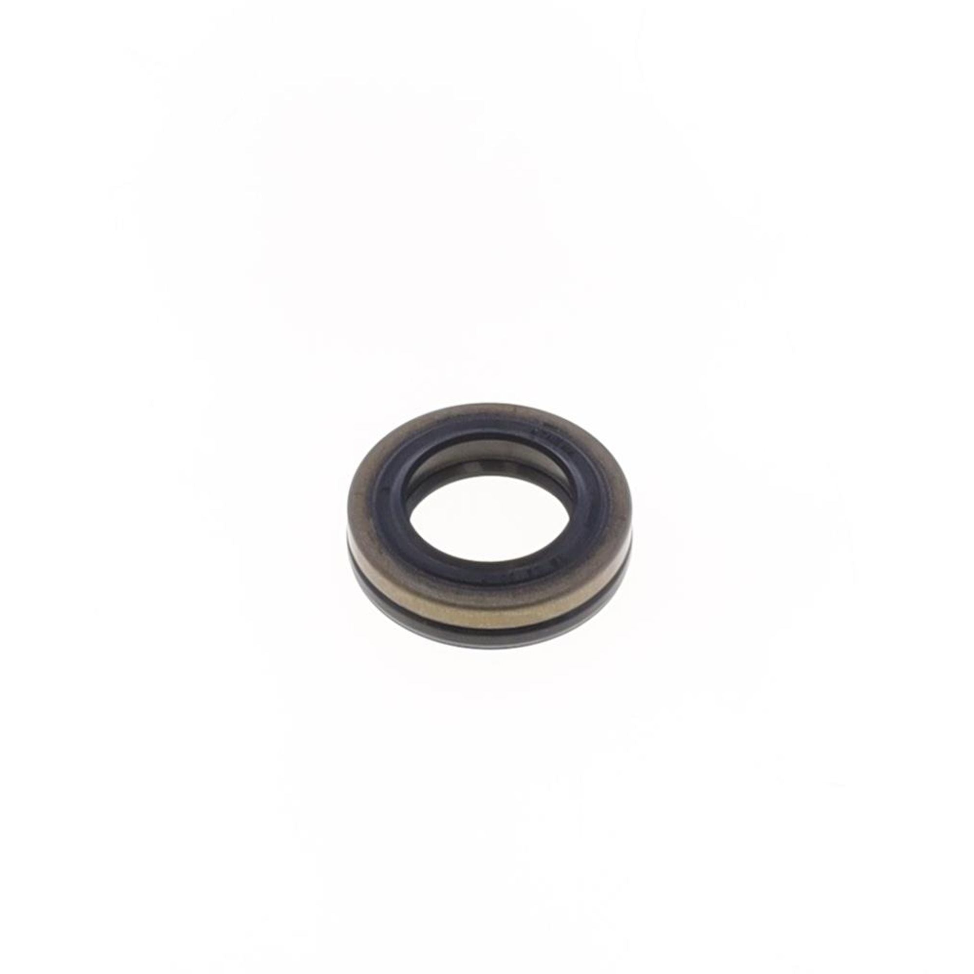 Oil Seal with Metal Exterior 18x30x7/7,8 mm in NBR with one Seal-lip, one Dust Lip and Spring-0