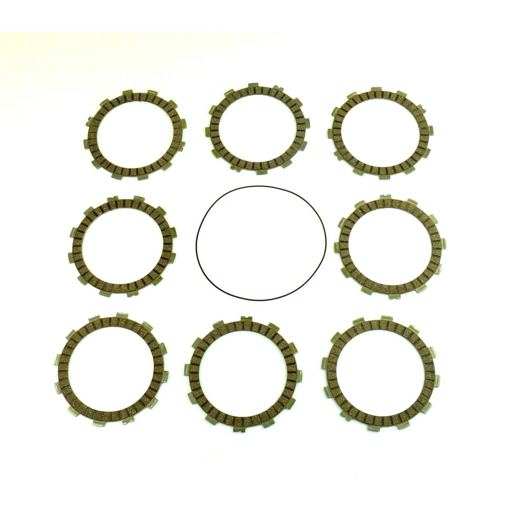 Friction Plates Kit with Clutch Cover Gasket-0