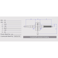 Crankshaft, Pin Ø 12 mm-1