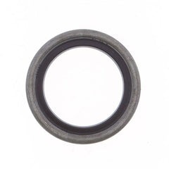 Oil Seal with Metal Exterior 25x35x7 mm in FKM with one Seal-lip, one Dust Lip and Spring-1