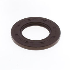 Oil Seal with Rubber Exterior 44x77x7 mm in FKM with one Seal-lip, one Dust Lip and Spring-0
