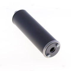 Black Aluminum Silencer ø70mm x 250mm-2