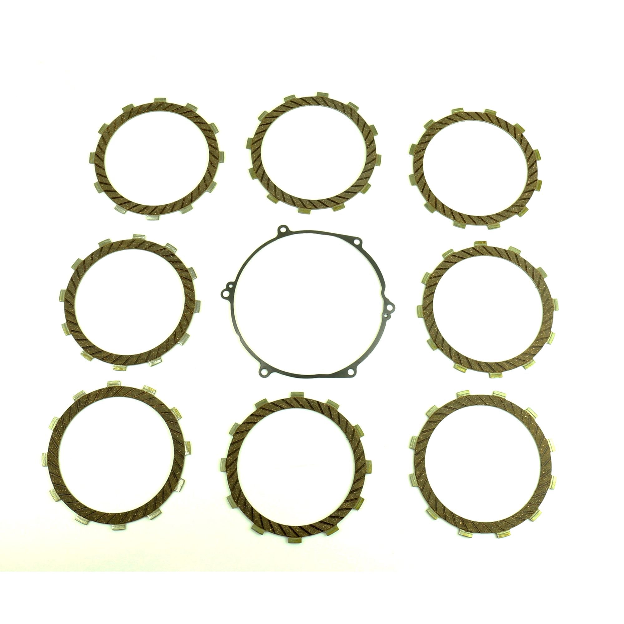 Friction Plates Kit with Clutch Cover Gasket-0