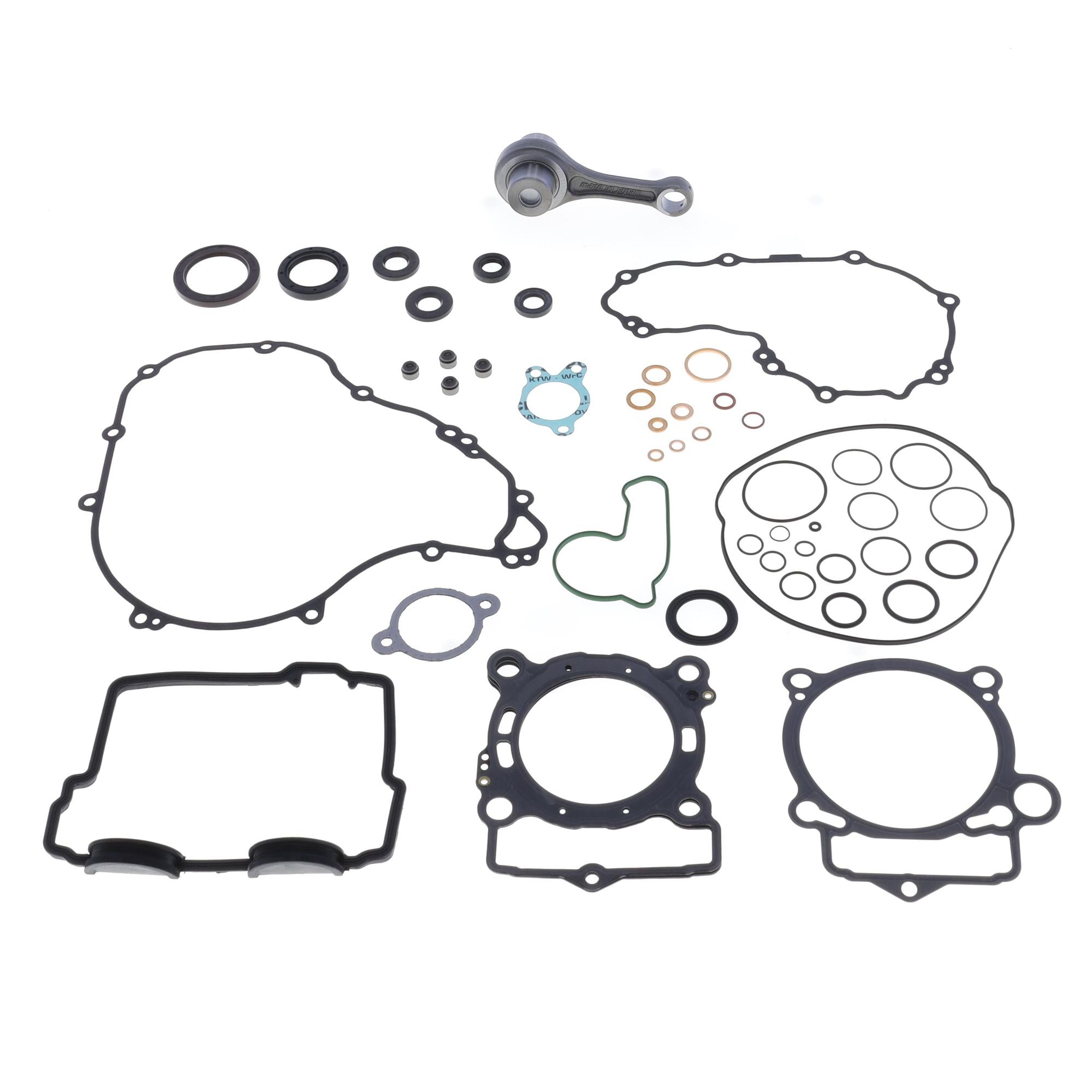 Connecting rod kit with engine gasket kit-0