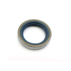 Oil Seal with Metal Exterior 34x49,3x9,5 mm in NBR with one Seal-lip and Spring-0