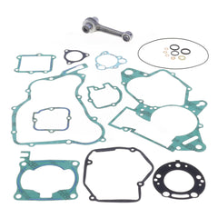 Connecting rod kit with engine gasket kit-0