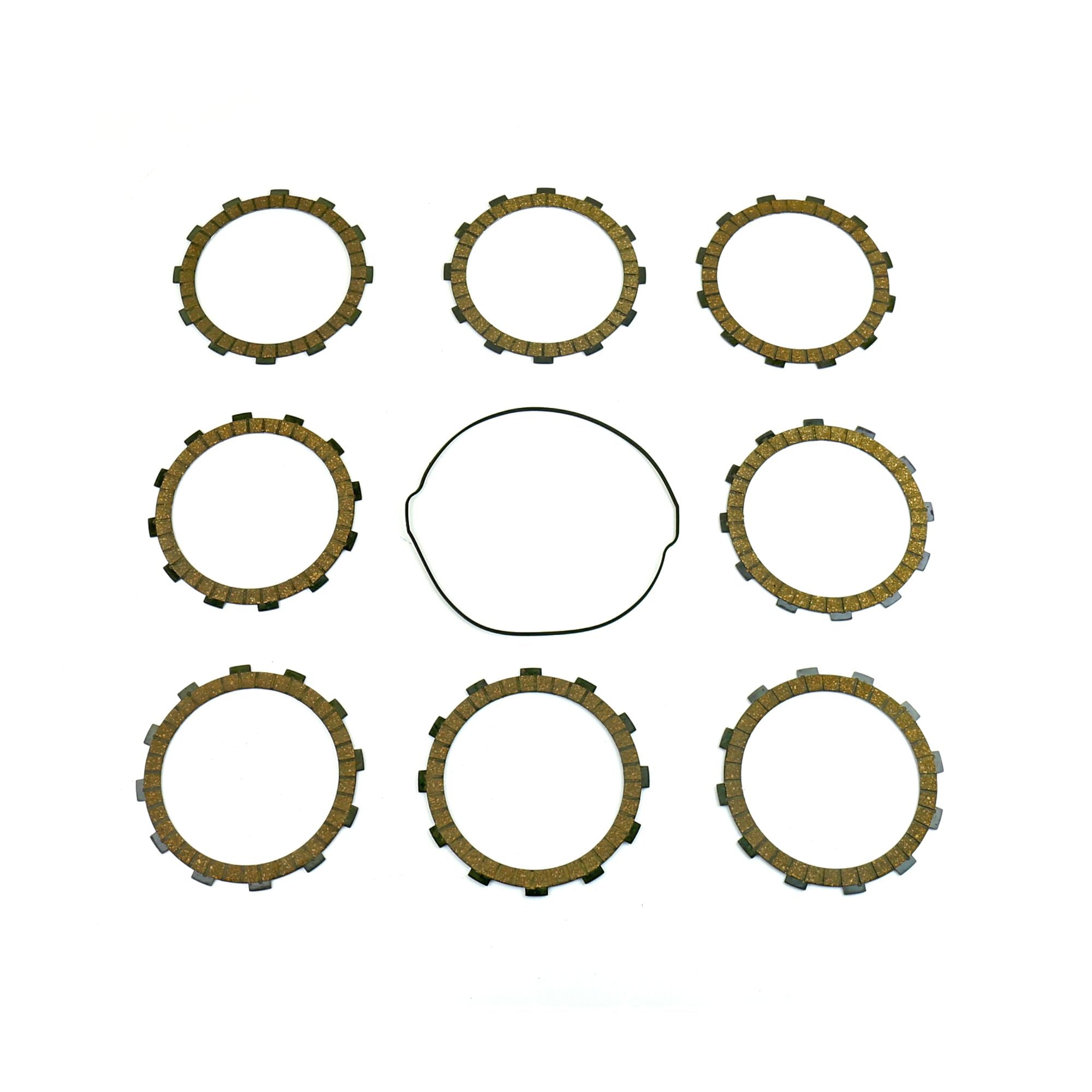 Friction Plates Kit with Clutch Cover Gasket-0