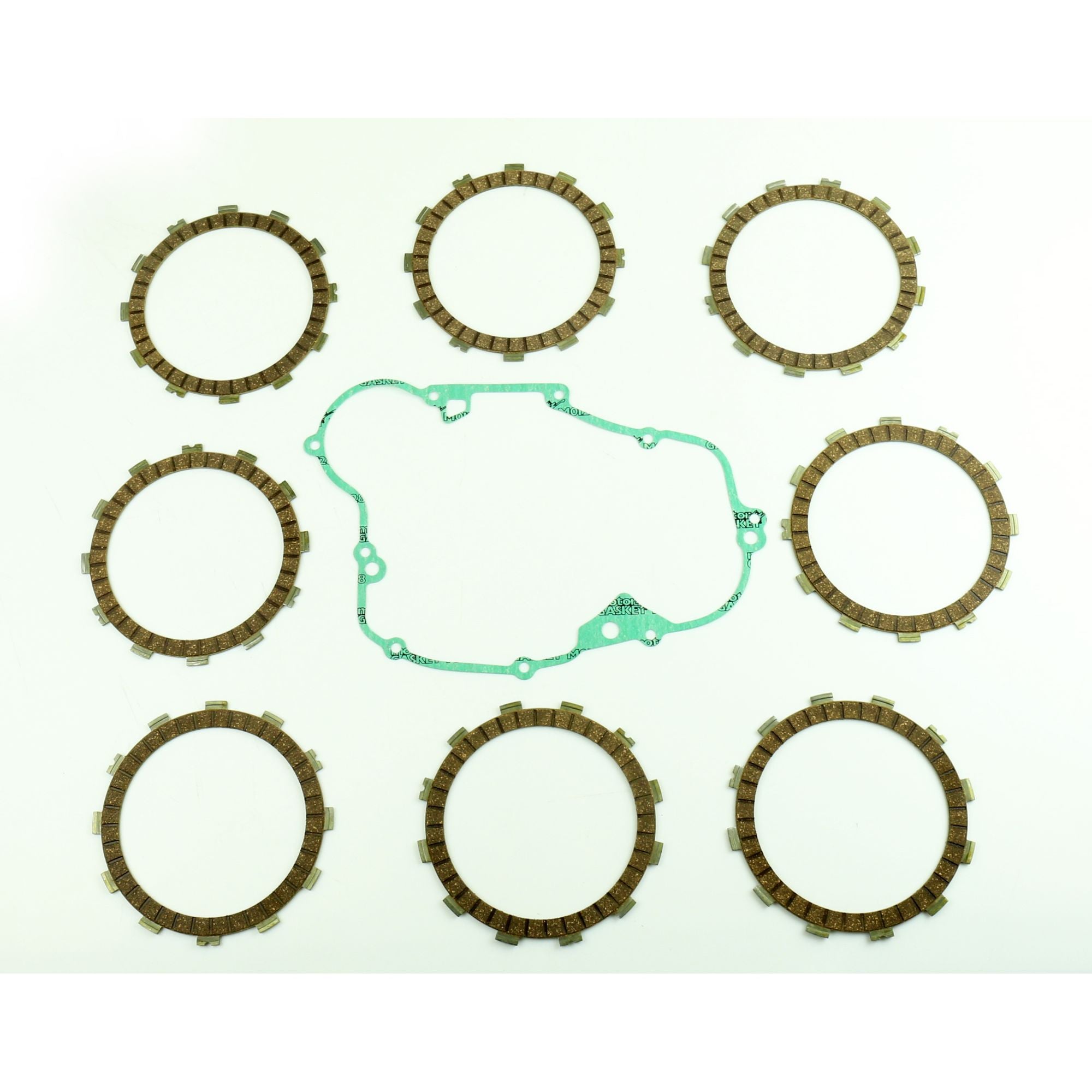 Friction Plates Kit with Clutch Cover Gasket-0