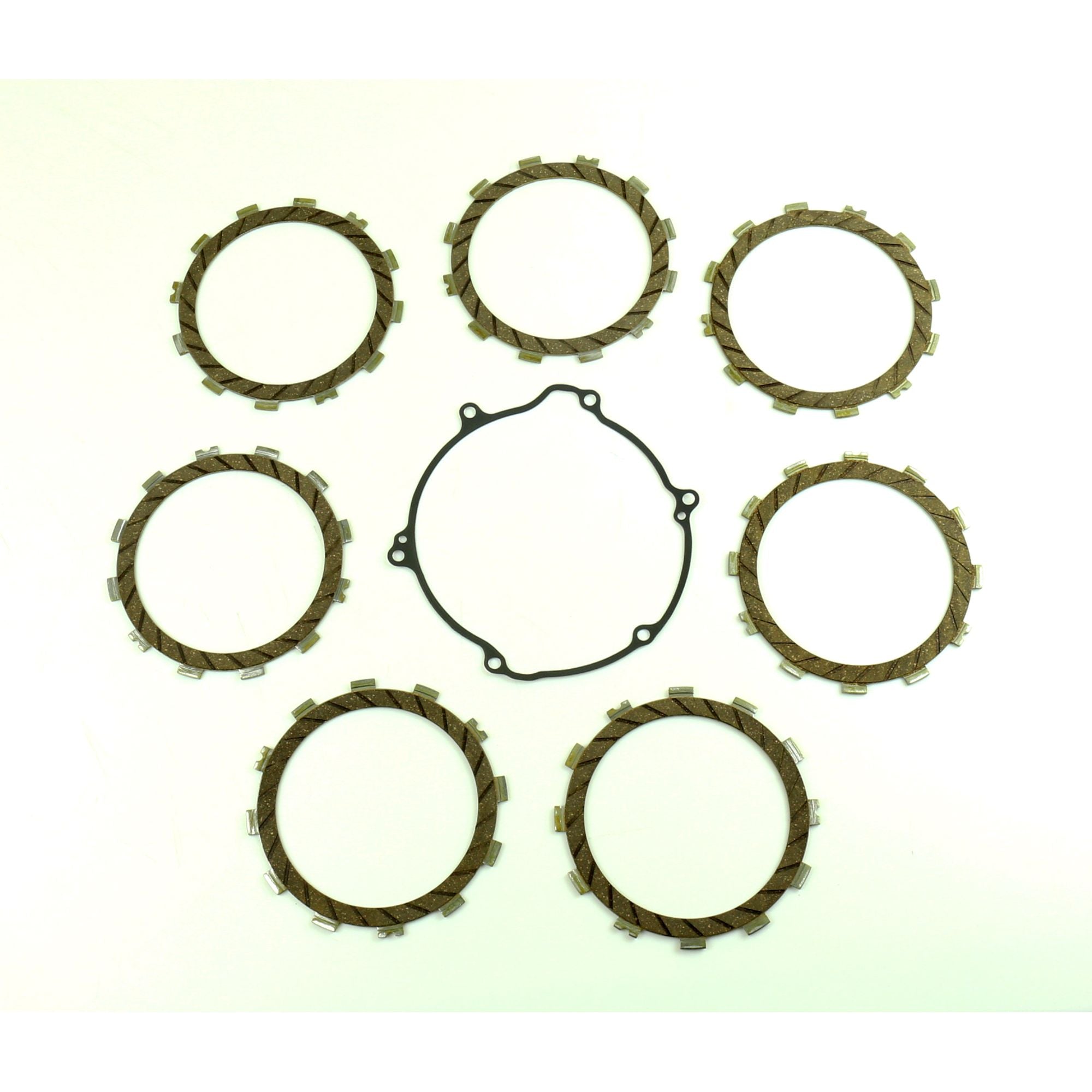 Friction Plates Kit with Clutch Cover Gasket-0