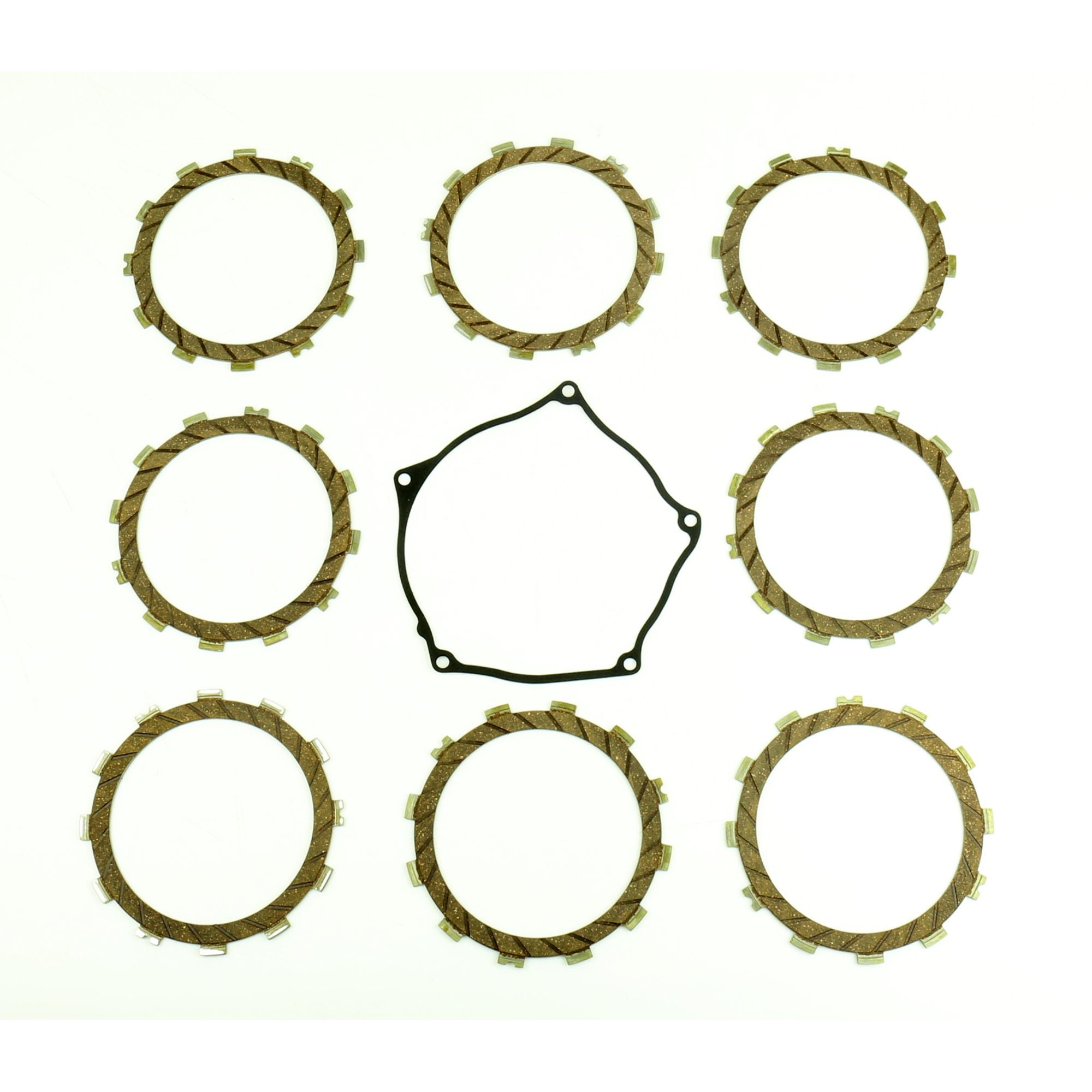 Friction Plates Kit with Clutch Cover Gasket-0