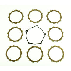 Friction Plates Kit with Clutch Cover Gasket-0