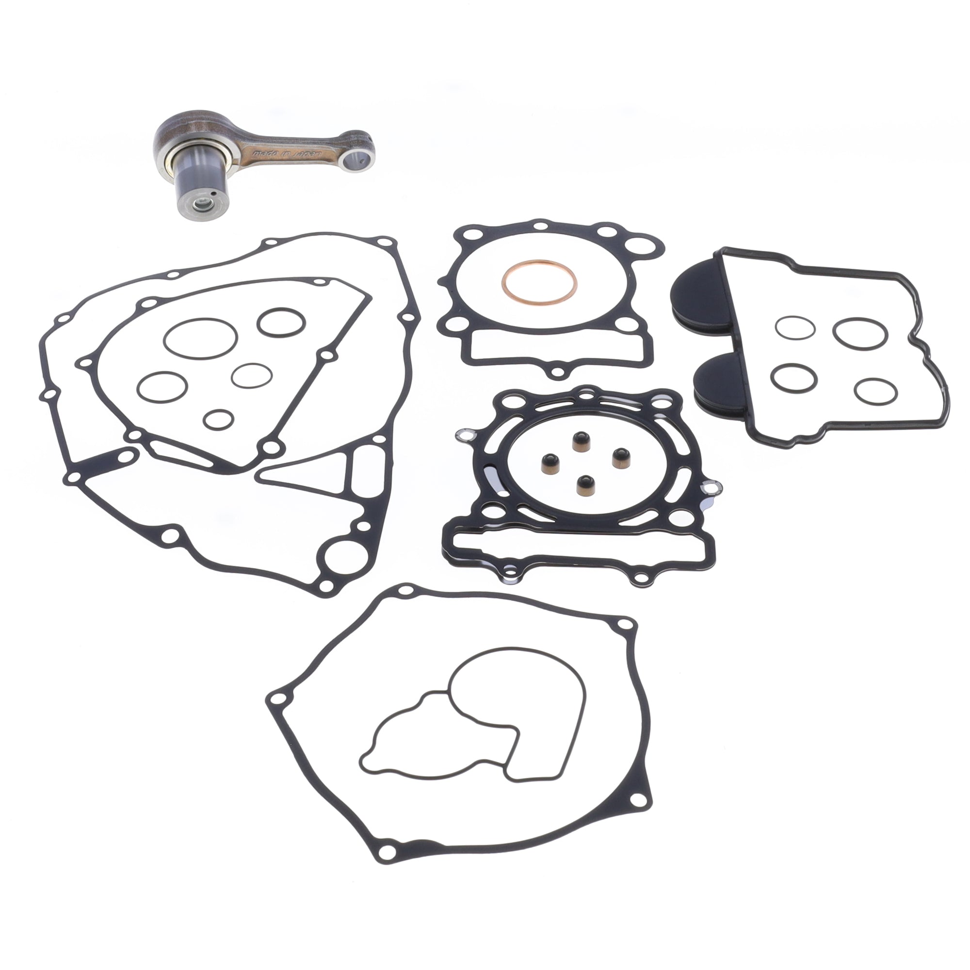 Connecting rod kit with engine gasket kit-0