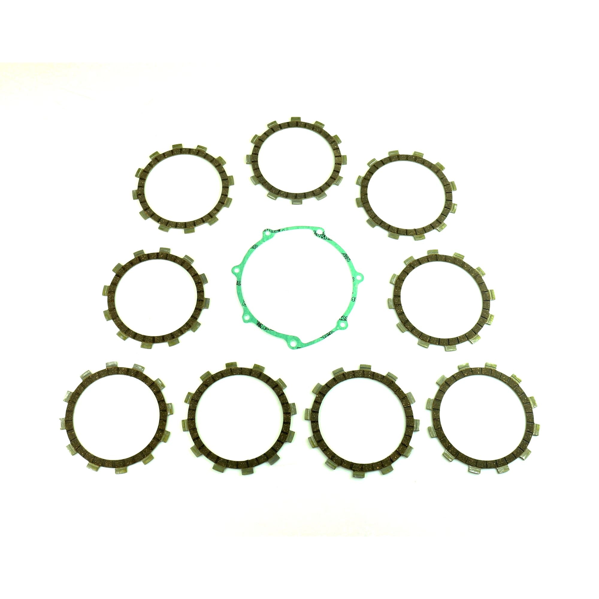 Friction Plates Kit with Clutch Cover Gasket-0