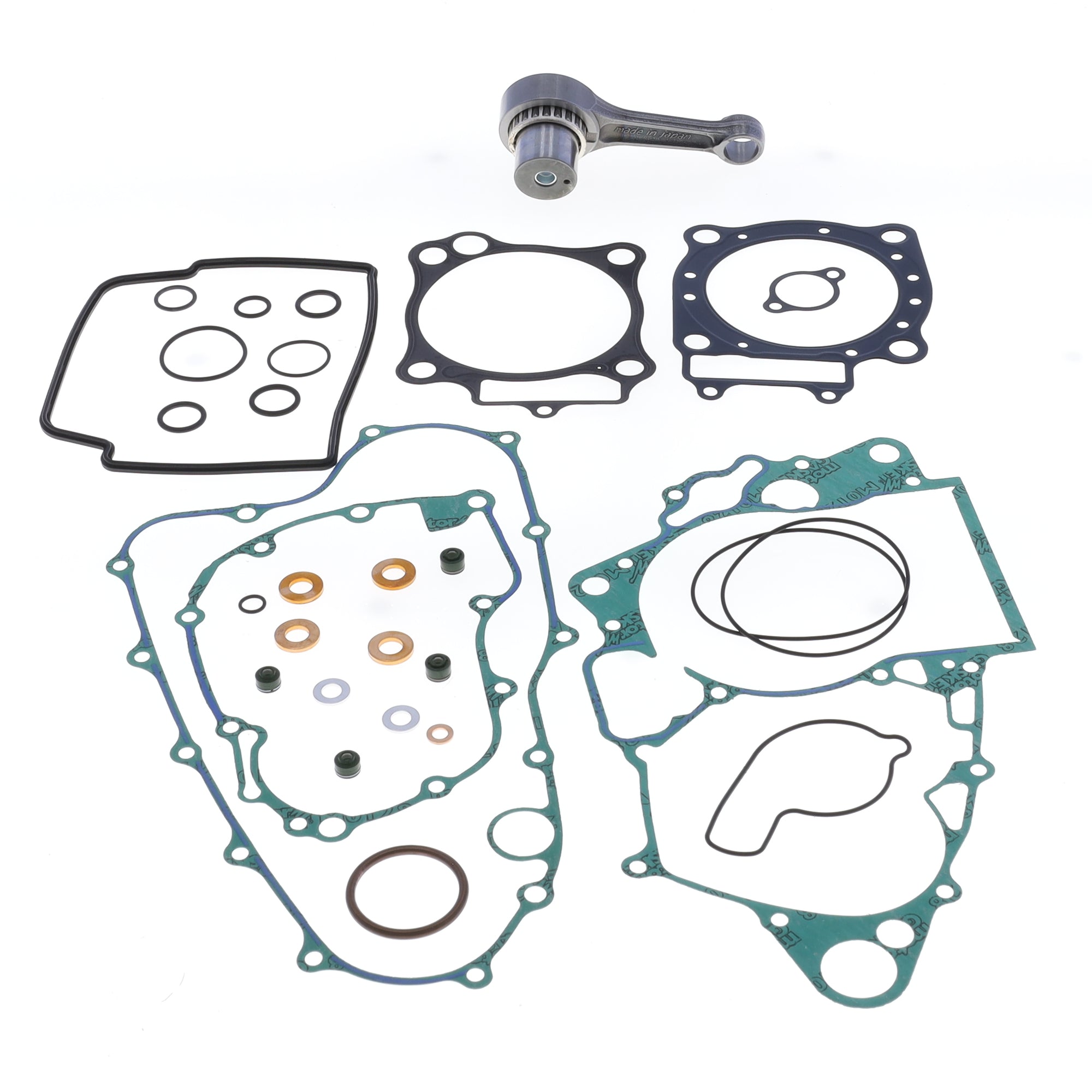 Connecting rod kit with engine gasket kit-0