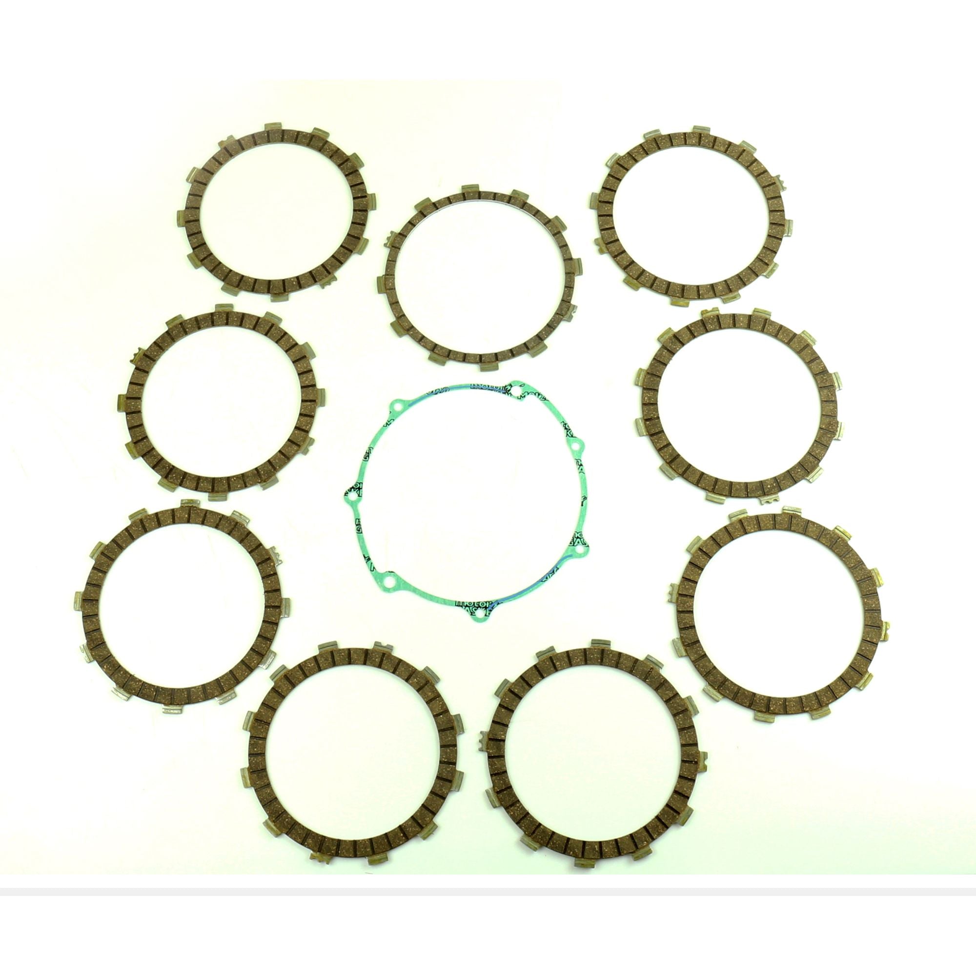 Friction Plates Kit with Clutch Cover Gasket-0