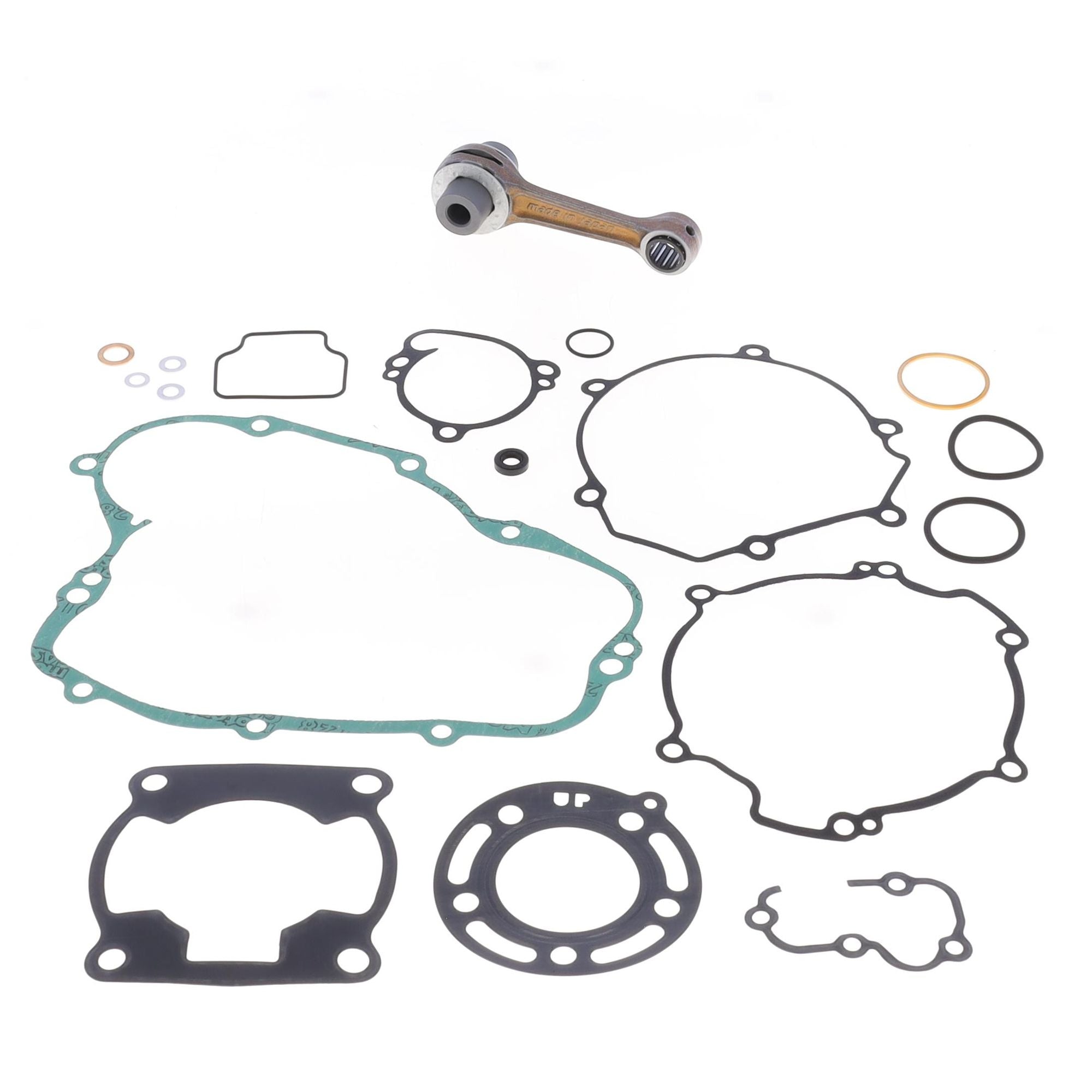Connecting rod kit with engine gasket kit-0