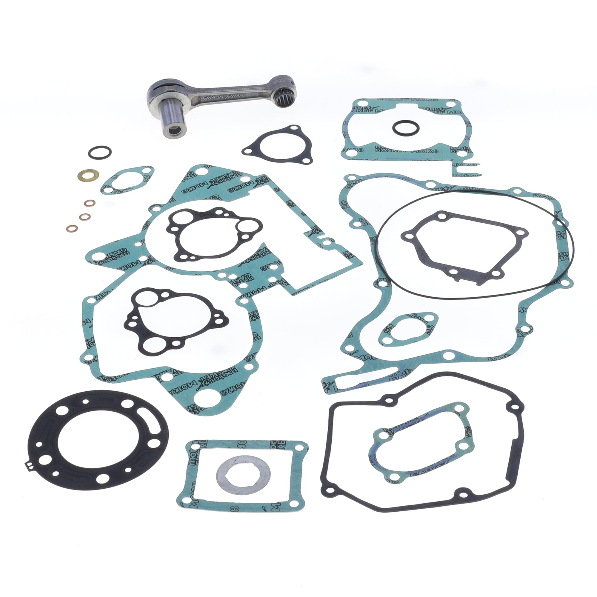 Connecting rod kit with engine gasket kit-0