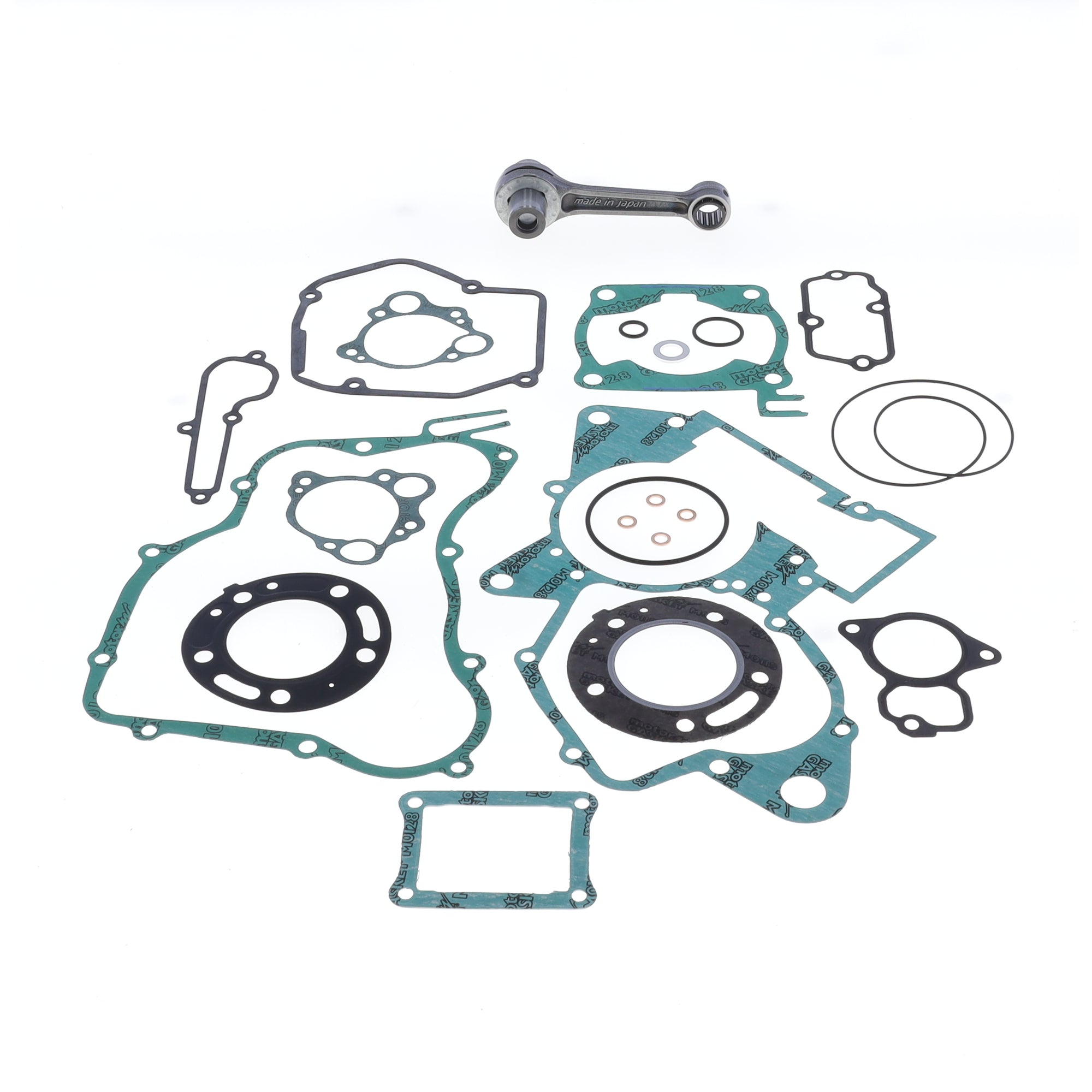 Connecting rod kit with engine gasket kit-0