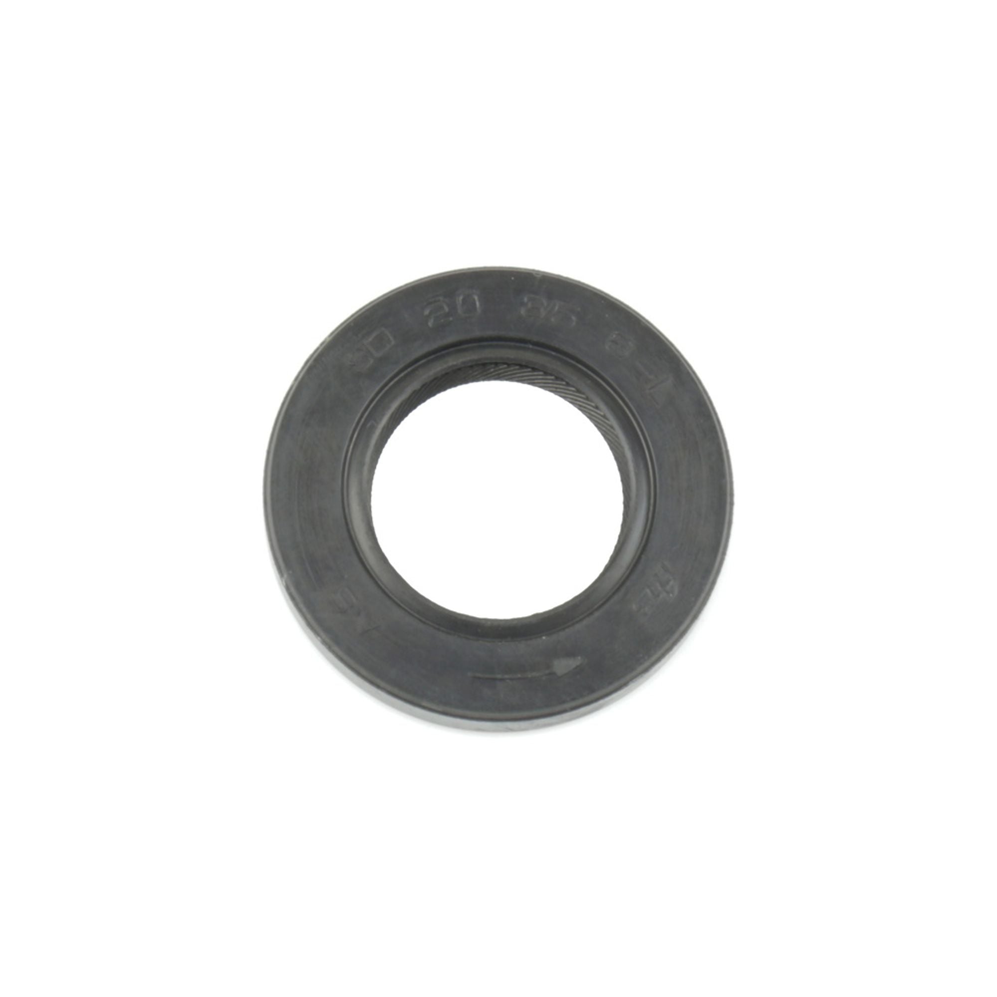 Oil Seal with Rubber Exterior 20x35x6 mm in NBR with one Seal-lip and one Dust Slip-0