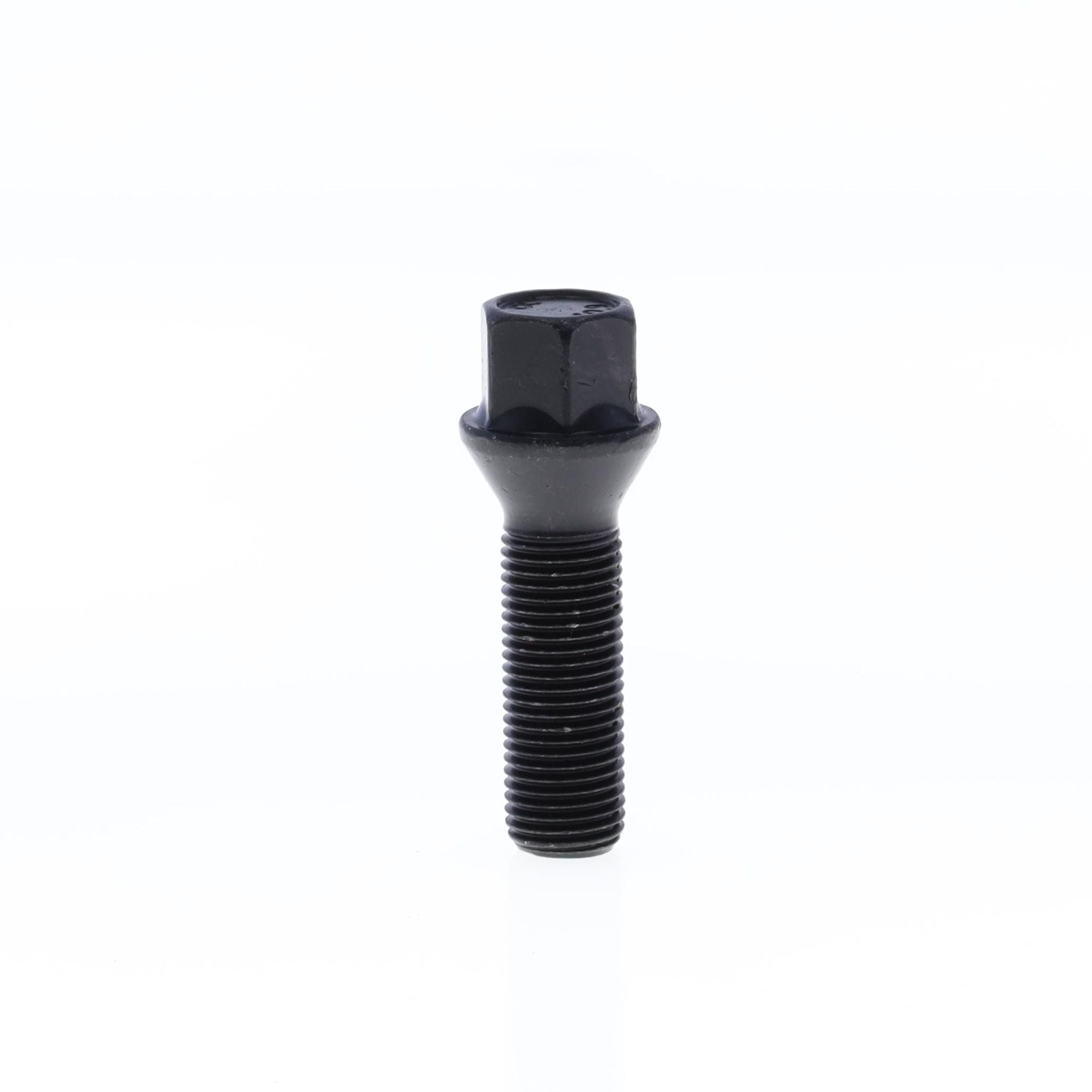 Cone Seat Lug Bolt for wheel spacers M14x1.50x40 SW17 with Black Galvanisation-0