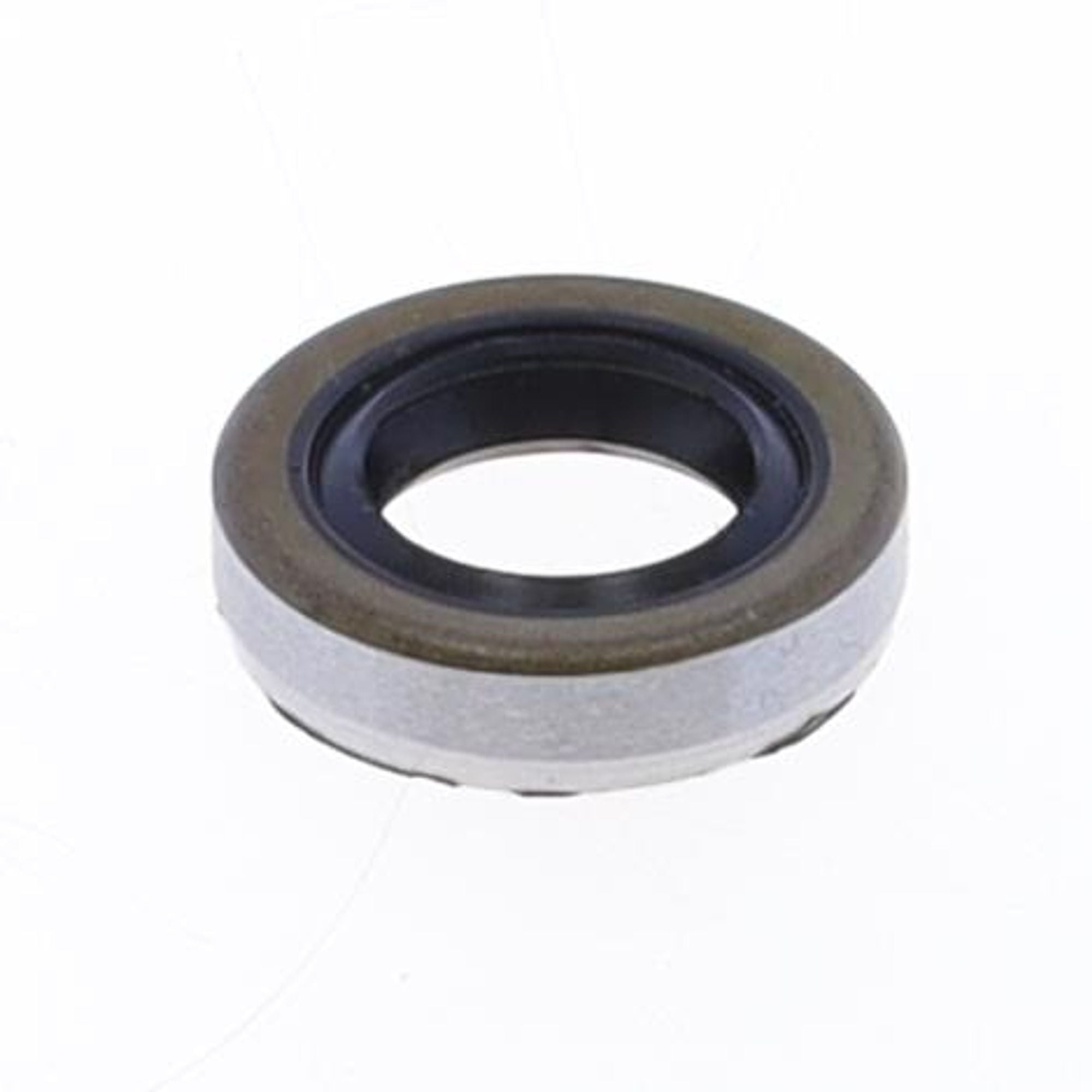 Oil Seal with Rubber Exterior 13x22x5,5 mm in NBR with one Seal-lip without Spring-0